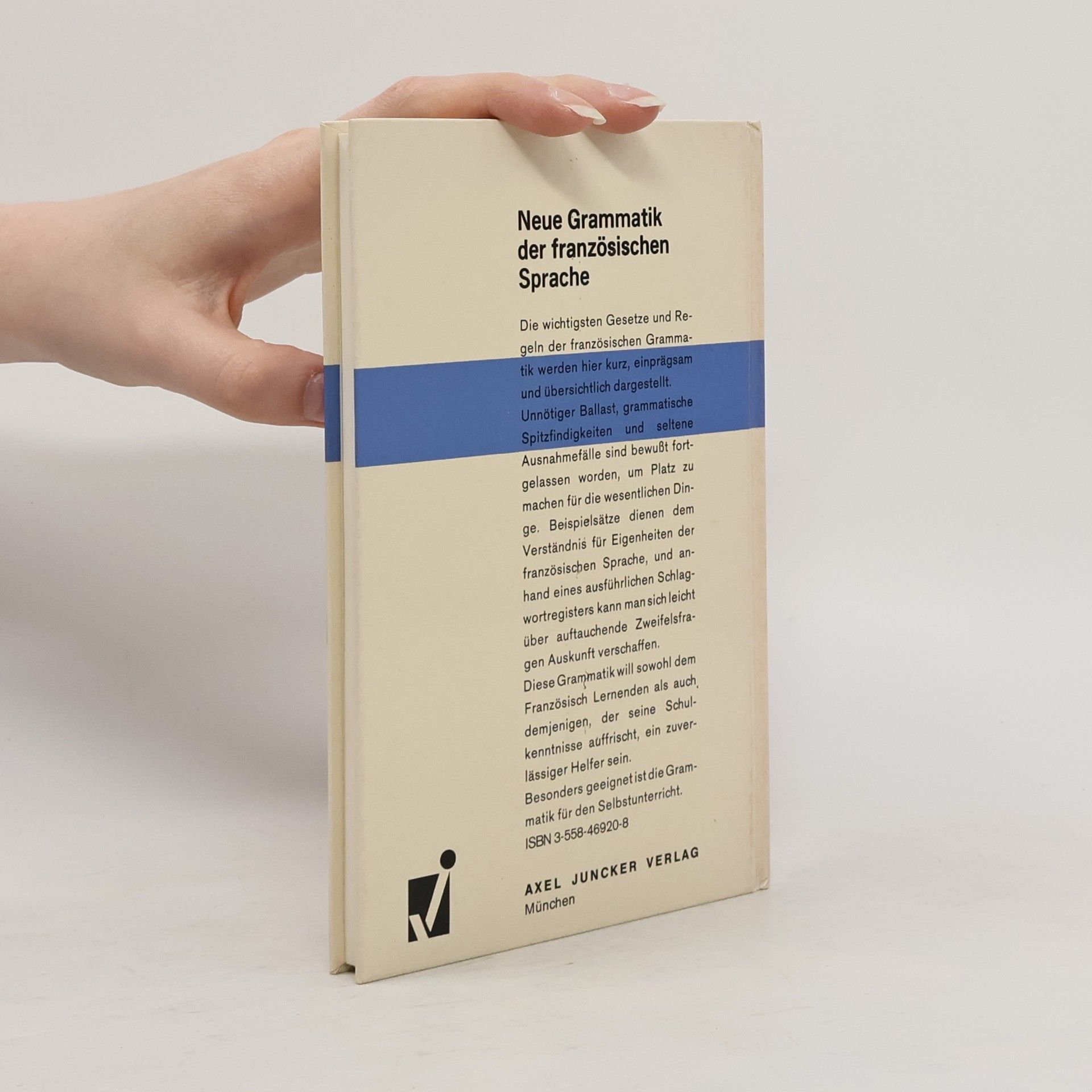 Neue Grammatik der französischen Sprache