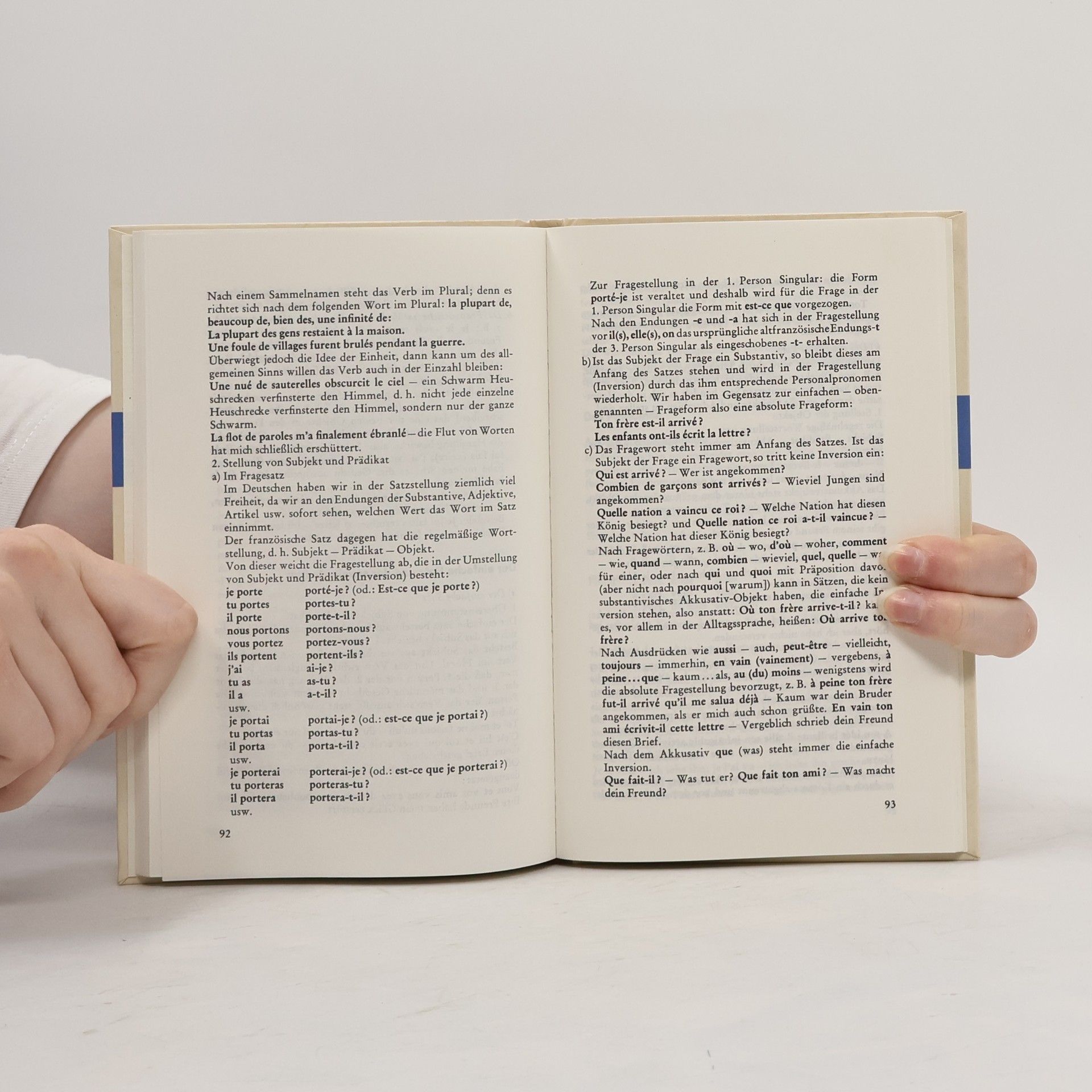 Neue Grammatik der französischen Sprache