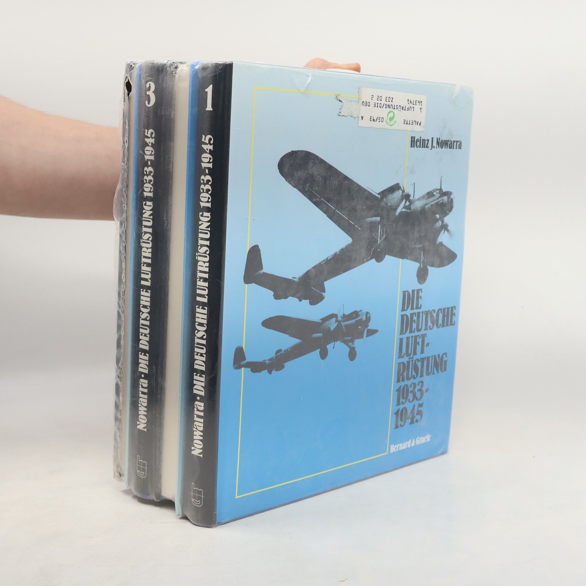 Heinz J. Nowarra Die deutsche Luftrüstung 1933-1945. Band 1-4