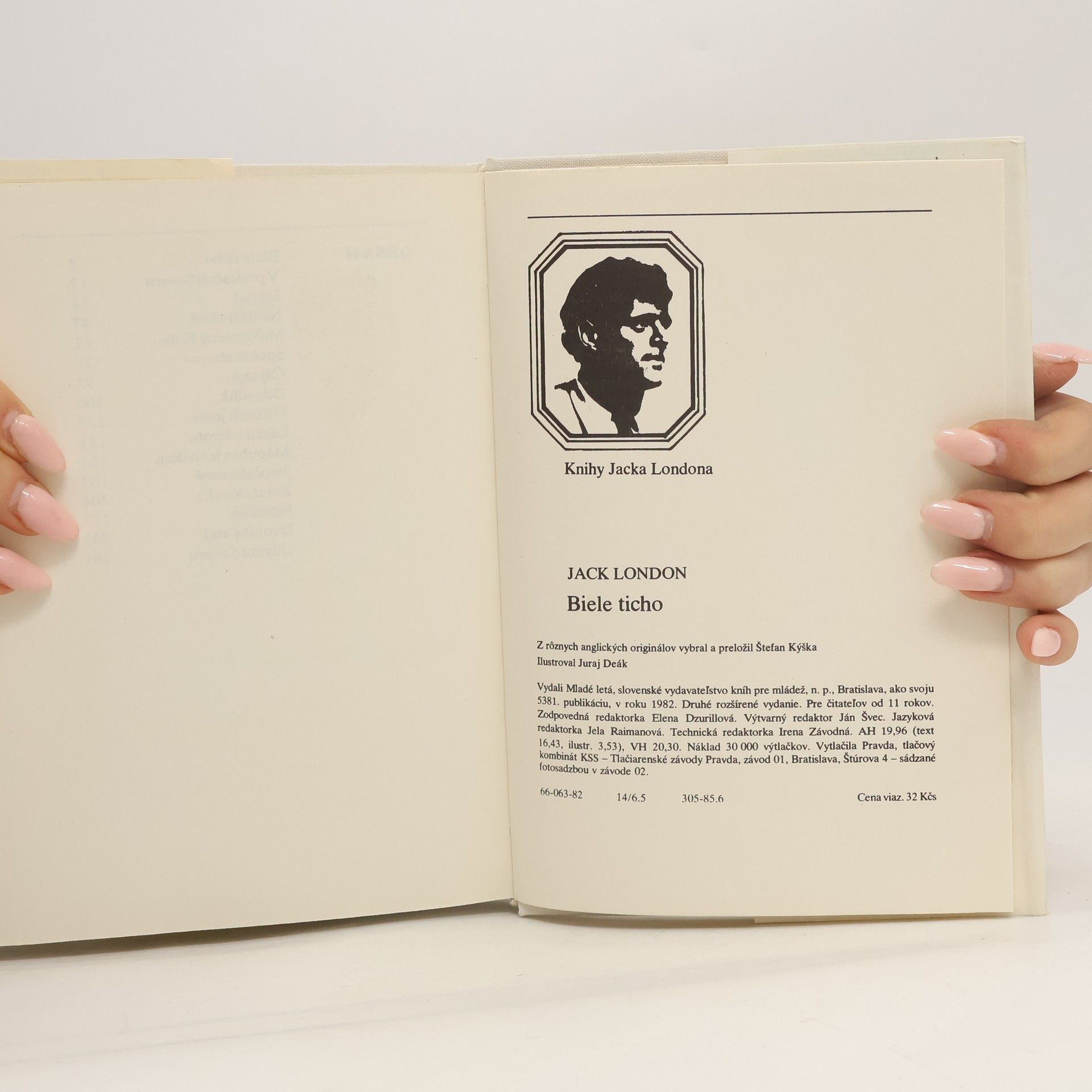 Jack London Biele ticho