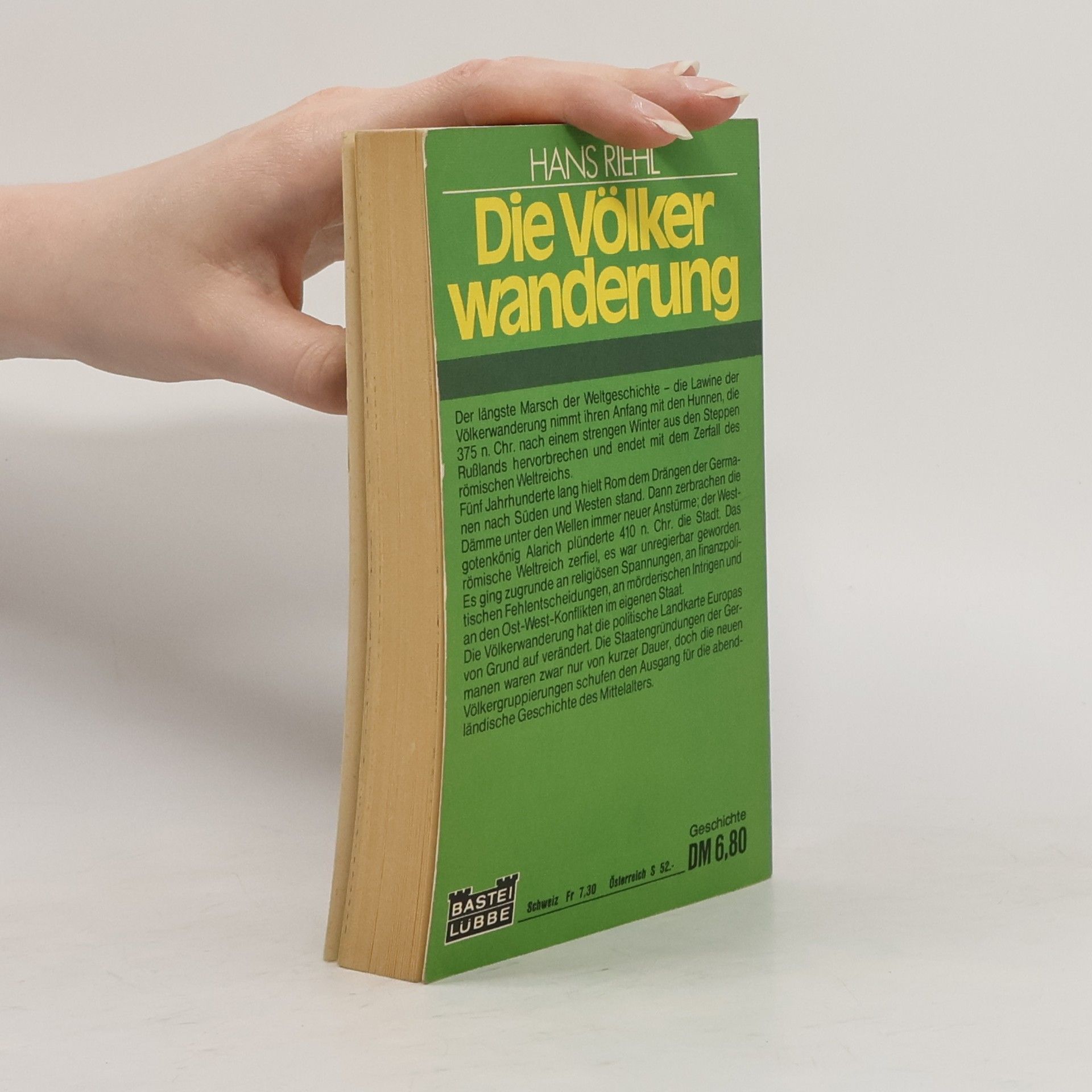 Hans Riehl Die Völkerwanderung