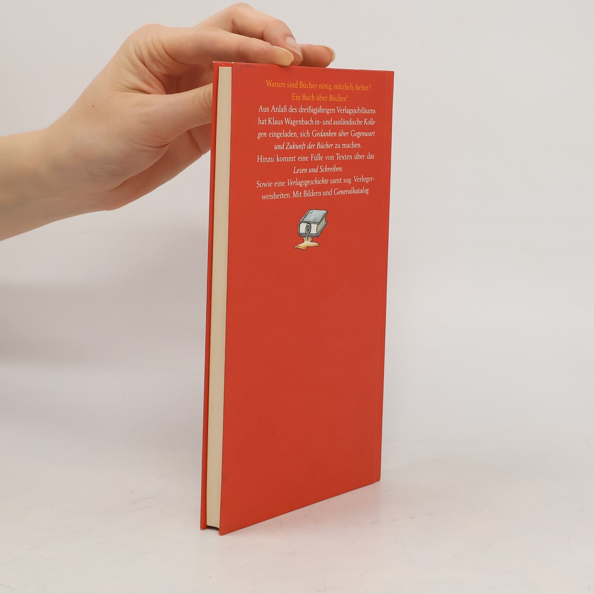 Klaus Wagenbach Wieso Bücher?
