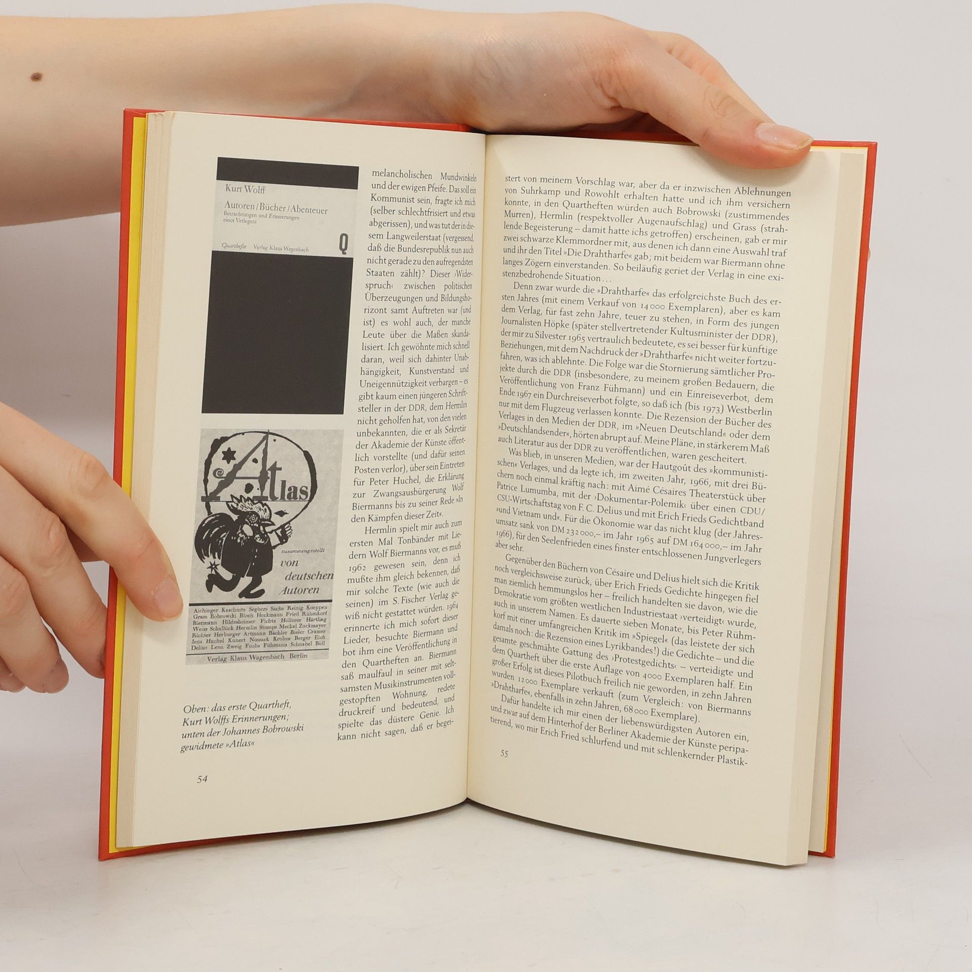 Klaus Wagenbach Wieso Bücher?