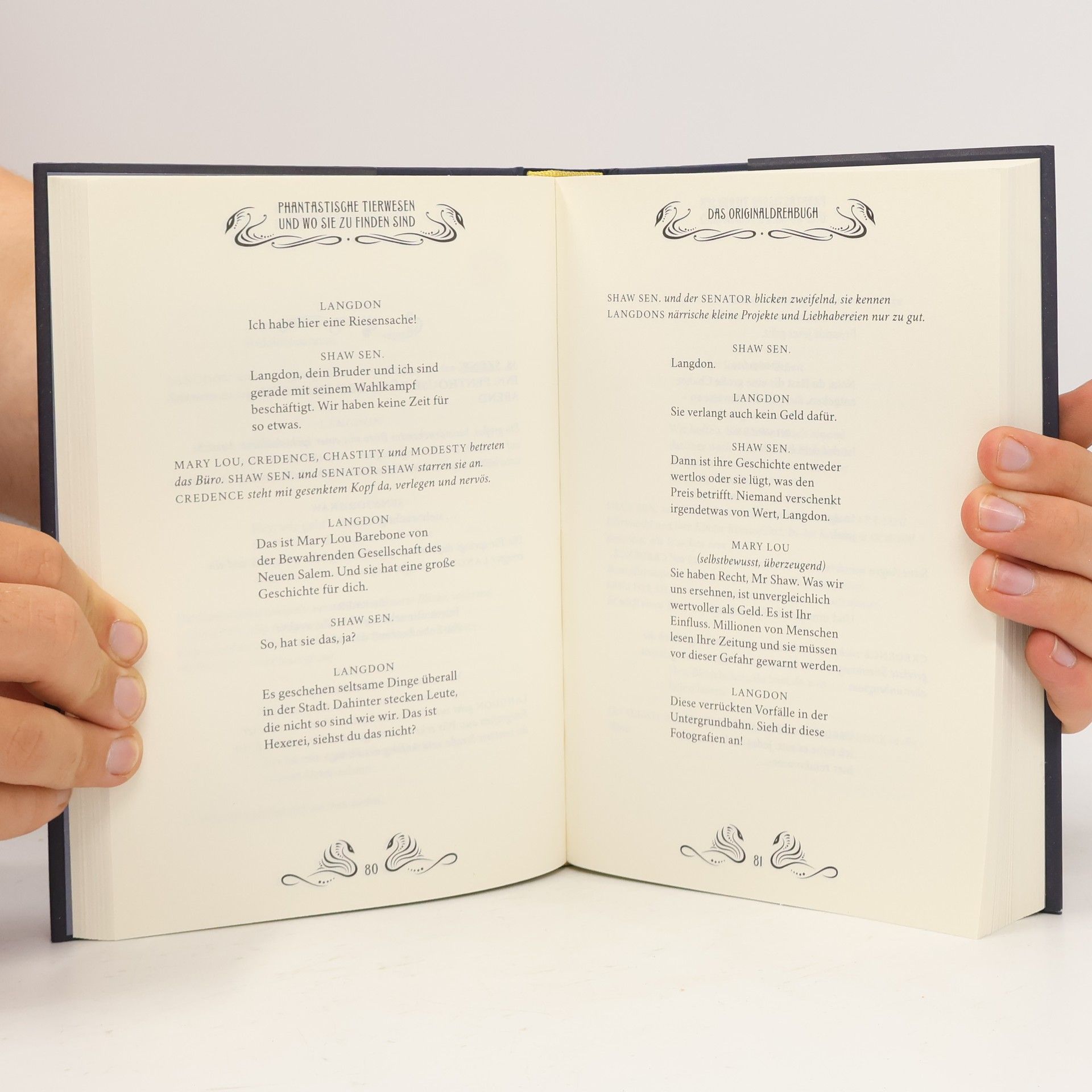 Joanne K. Rowling Phantastische Tierwesen und wo sie zu finden sind. Das Originaldrehbuch