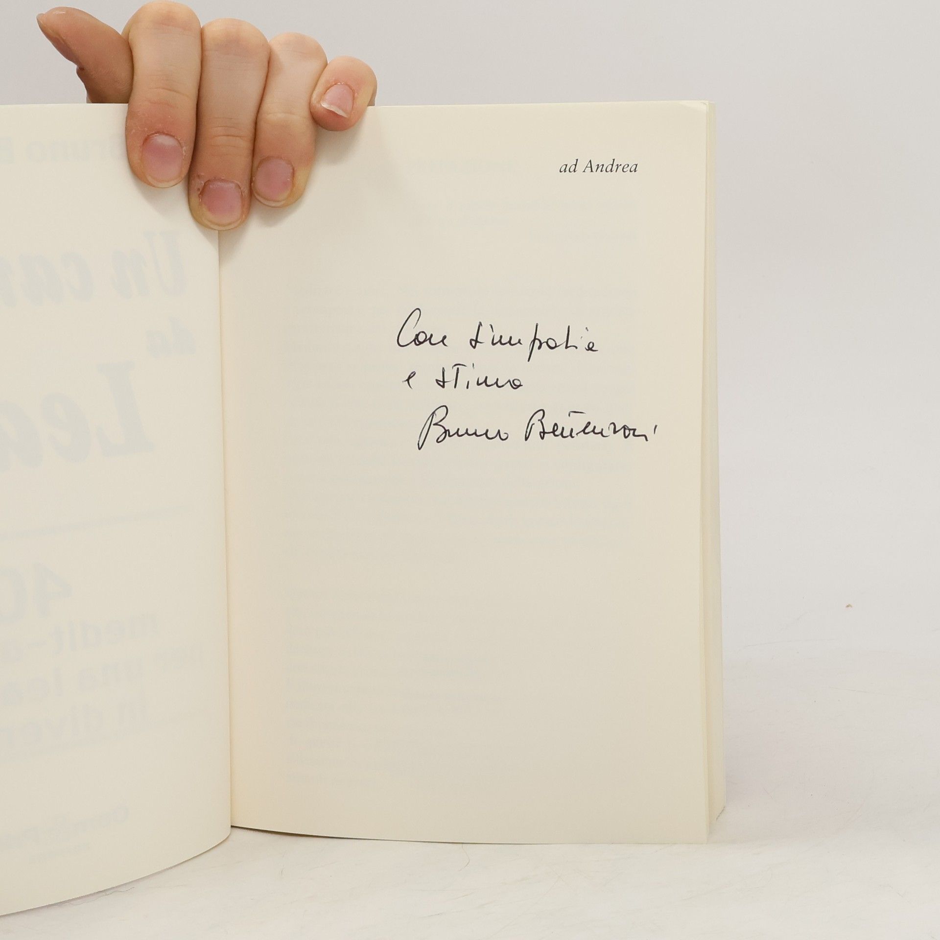 Bruno Bettenzani Un cammino da Leader