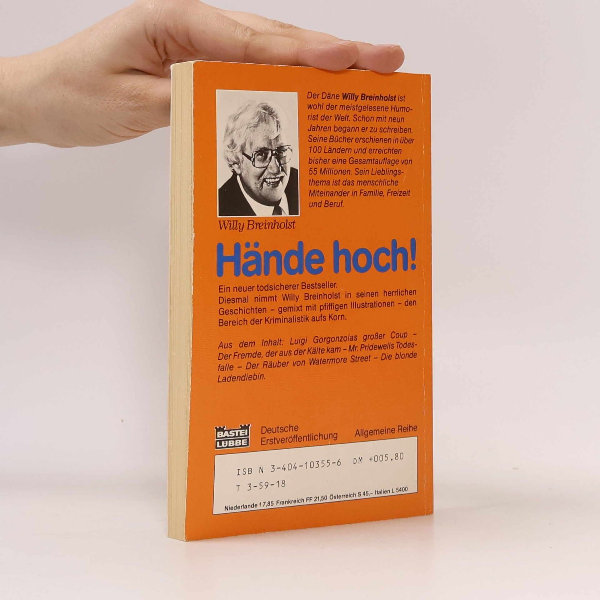 Willy Breinholst Hände hoch!