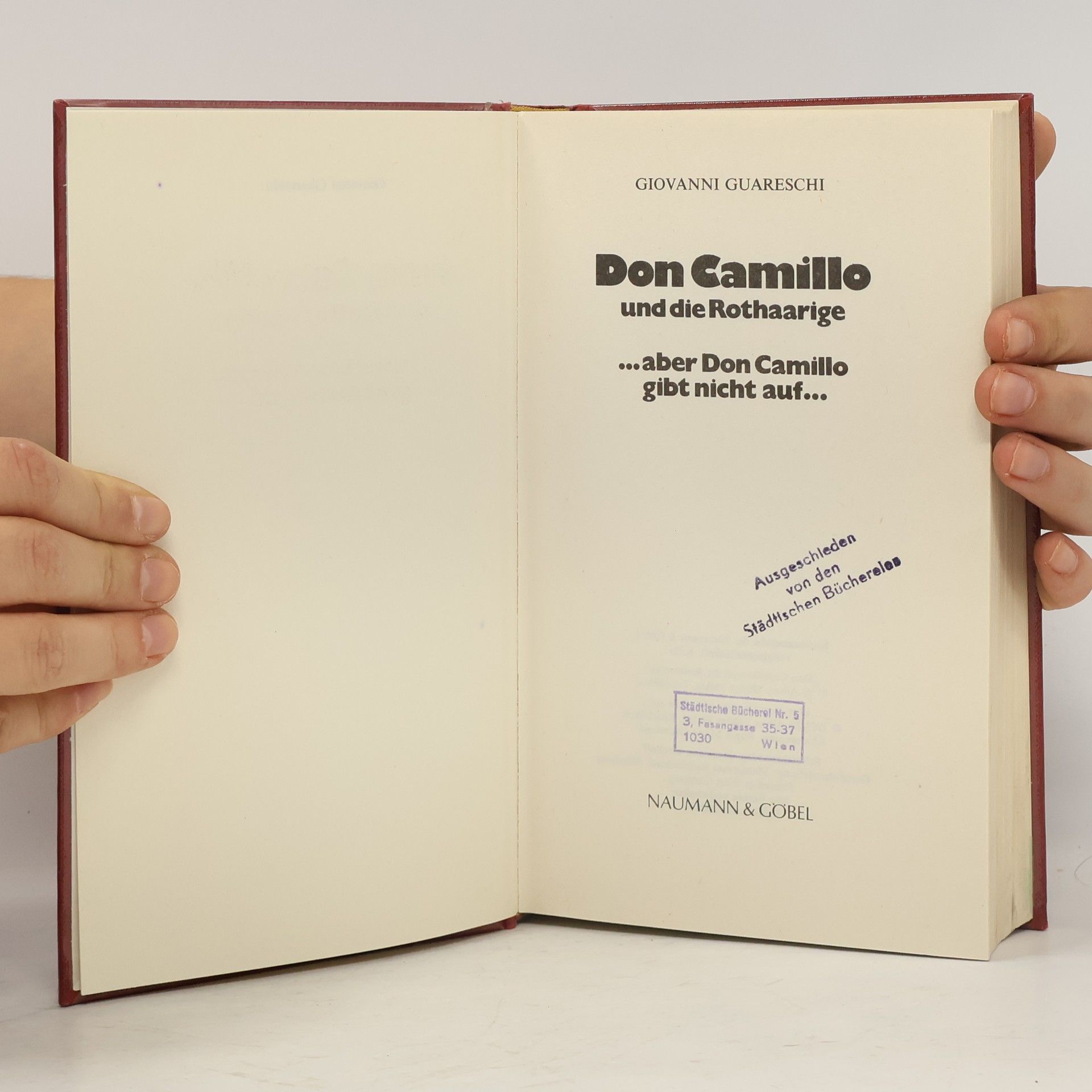 Giovannino Guareschi Don Camillo und die Rothaarige