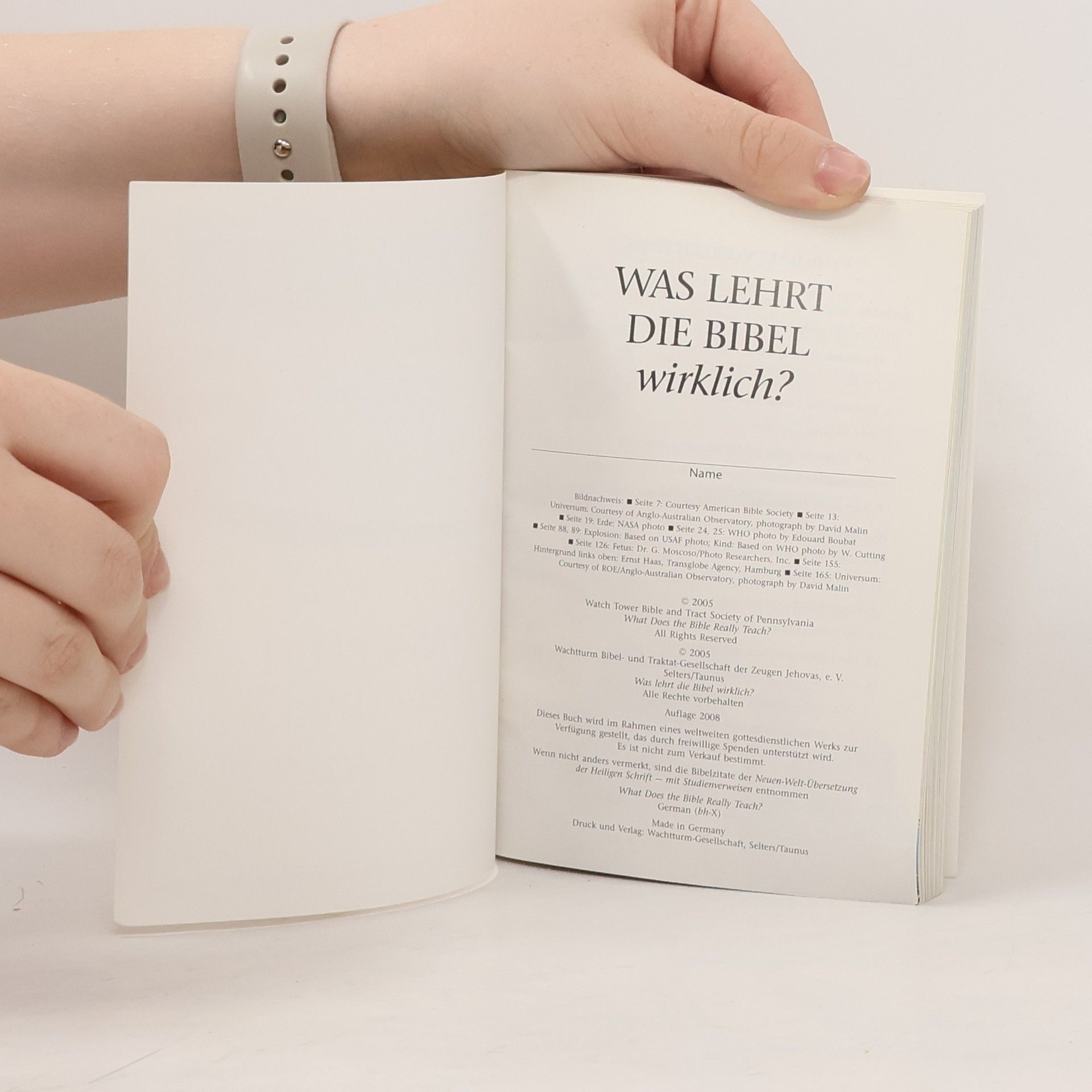 Autorenkollektiv Was lehrt die Bibel wirklich?