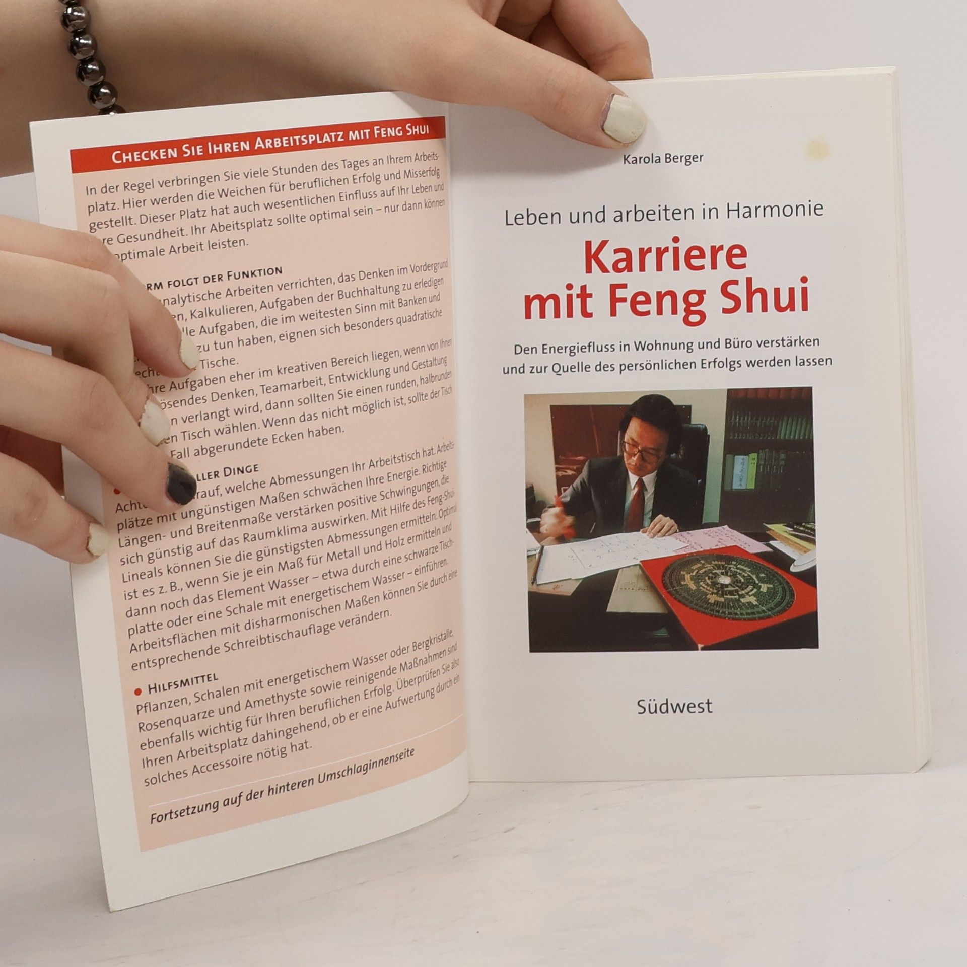 Karola Berger Karriere mit Feng Shui