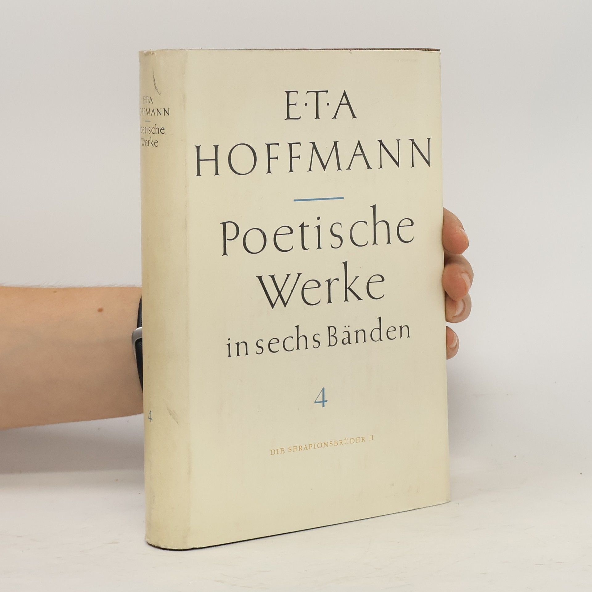 Ernst T. A. Hoffmann Poetische Werke 4