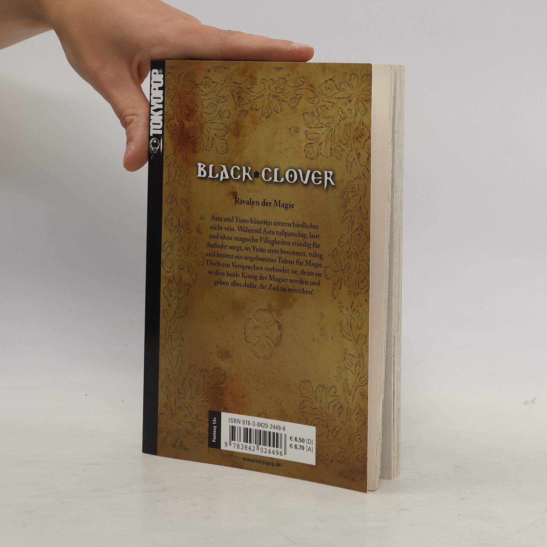 Yuki Tabata Black Clover 1