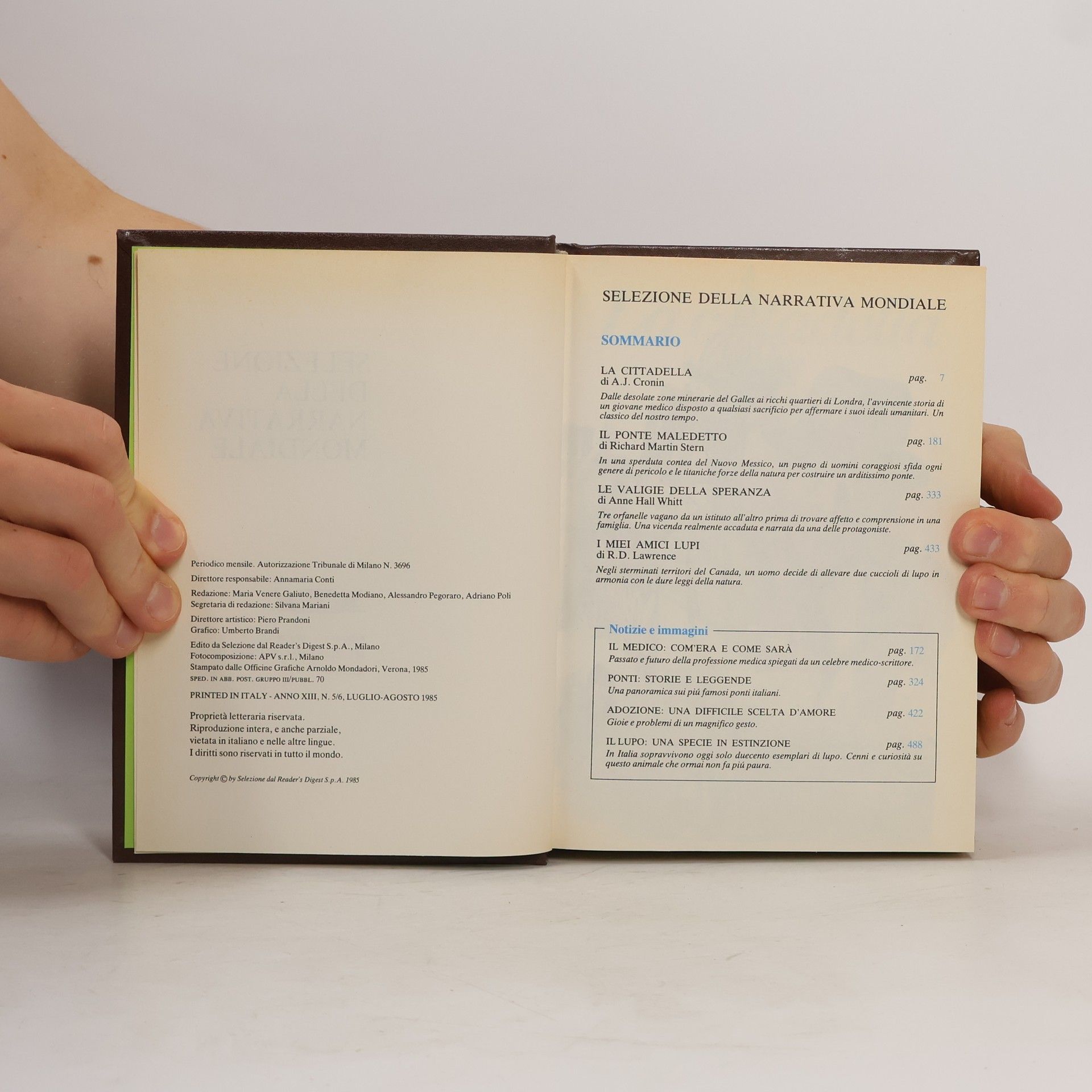 Autores varios Selezione della narrativa mondiale
