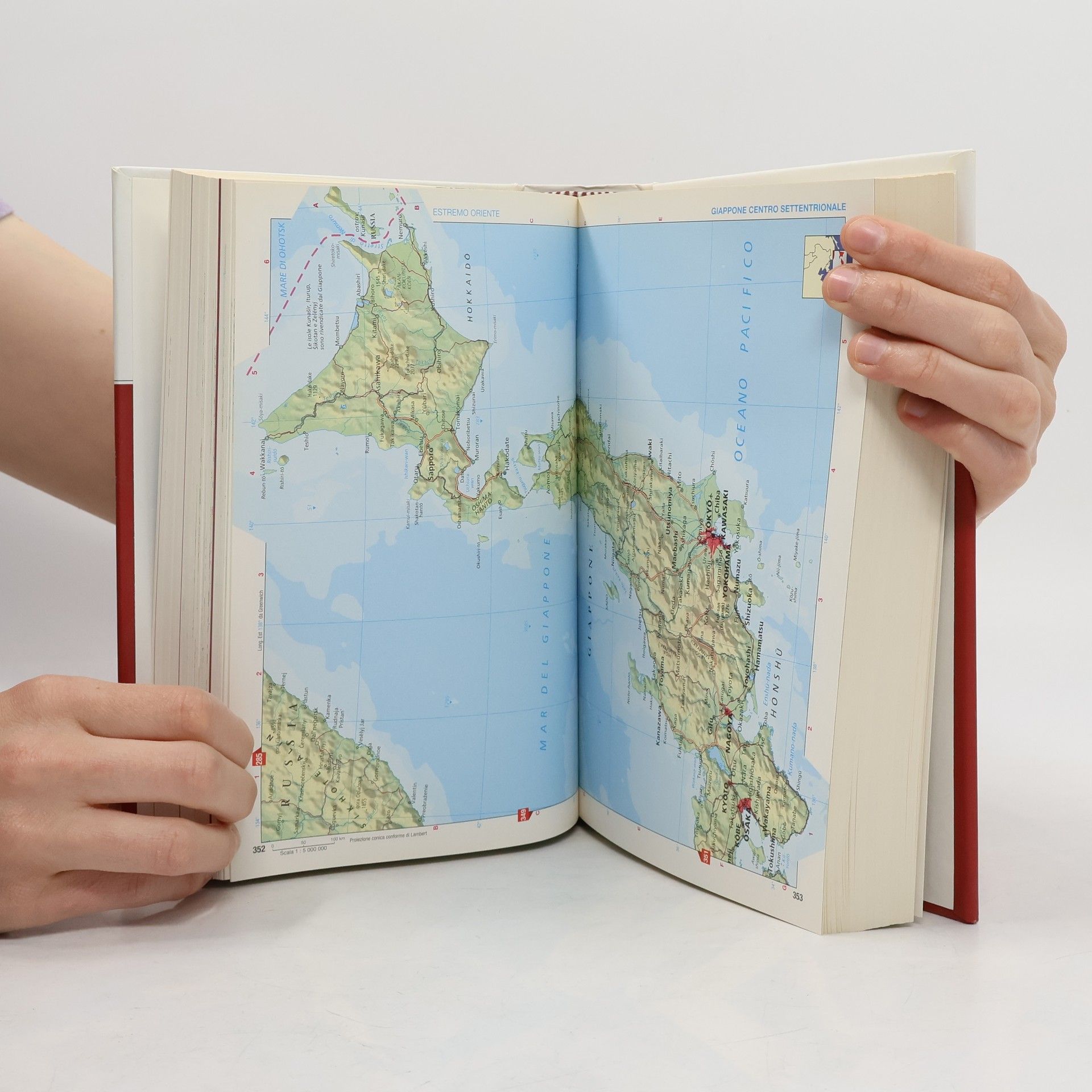 Collectif d'auteurs l'Enciclopedia 25. Atlante Geografico. Italia Europa Asia