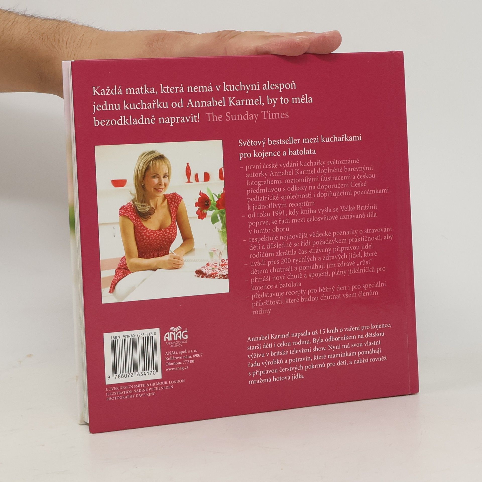 Annabel Karmel Vaříme pro kojence a batolata. 200 rychlých, snadných a zdravých receptů pro vaše dítě