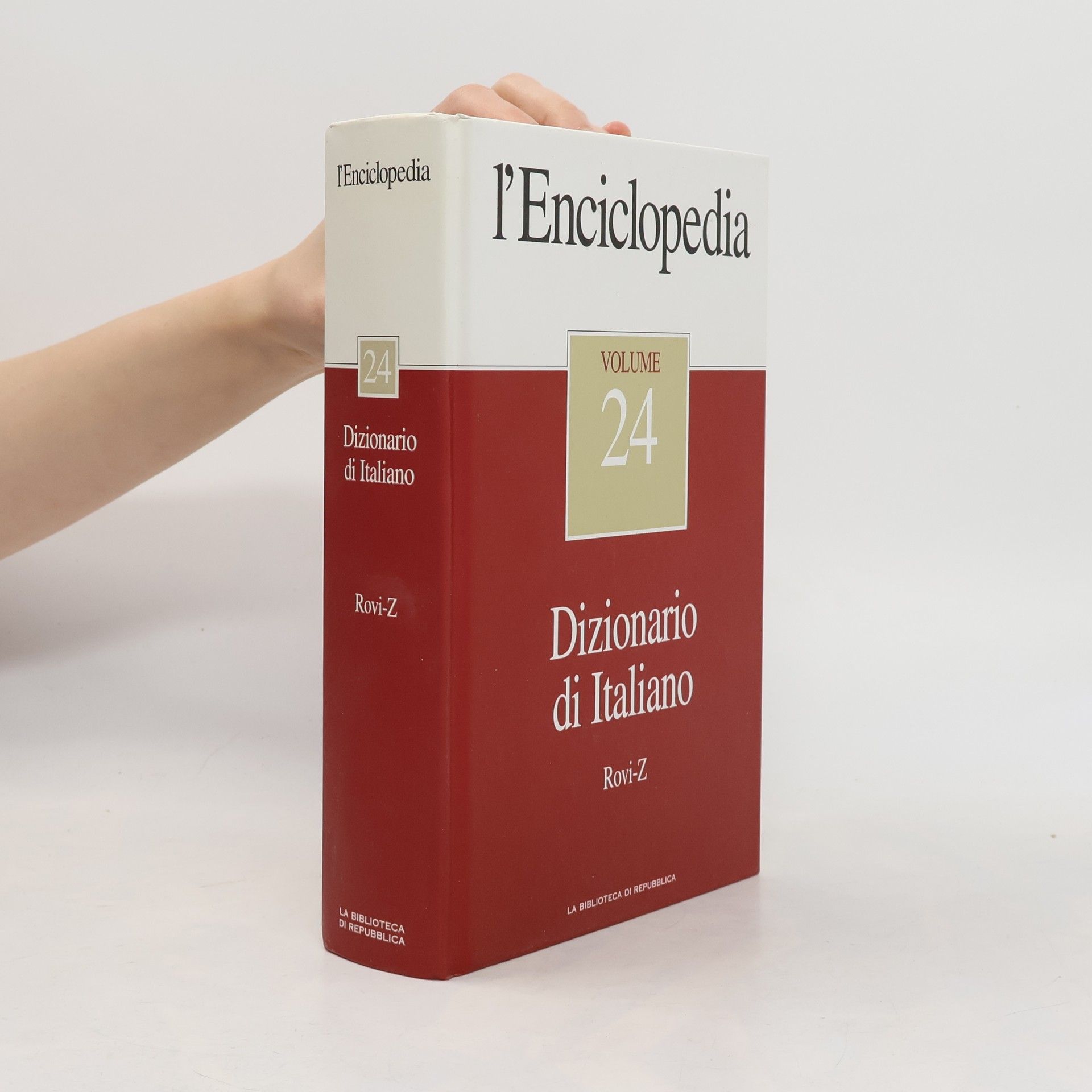Autores varios l'Enciclopedia. Dizionario di Italiano 24. Rovi-Z