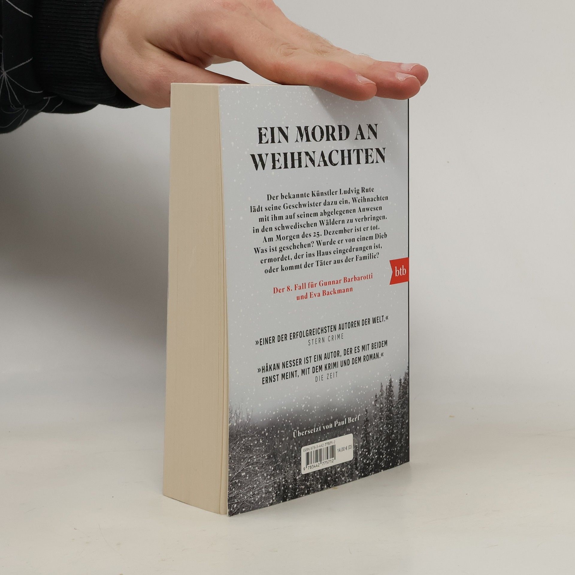 Håkan Nesser Ein Fall für Gunnar Barbarotti - 8: Ein Brief aus München