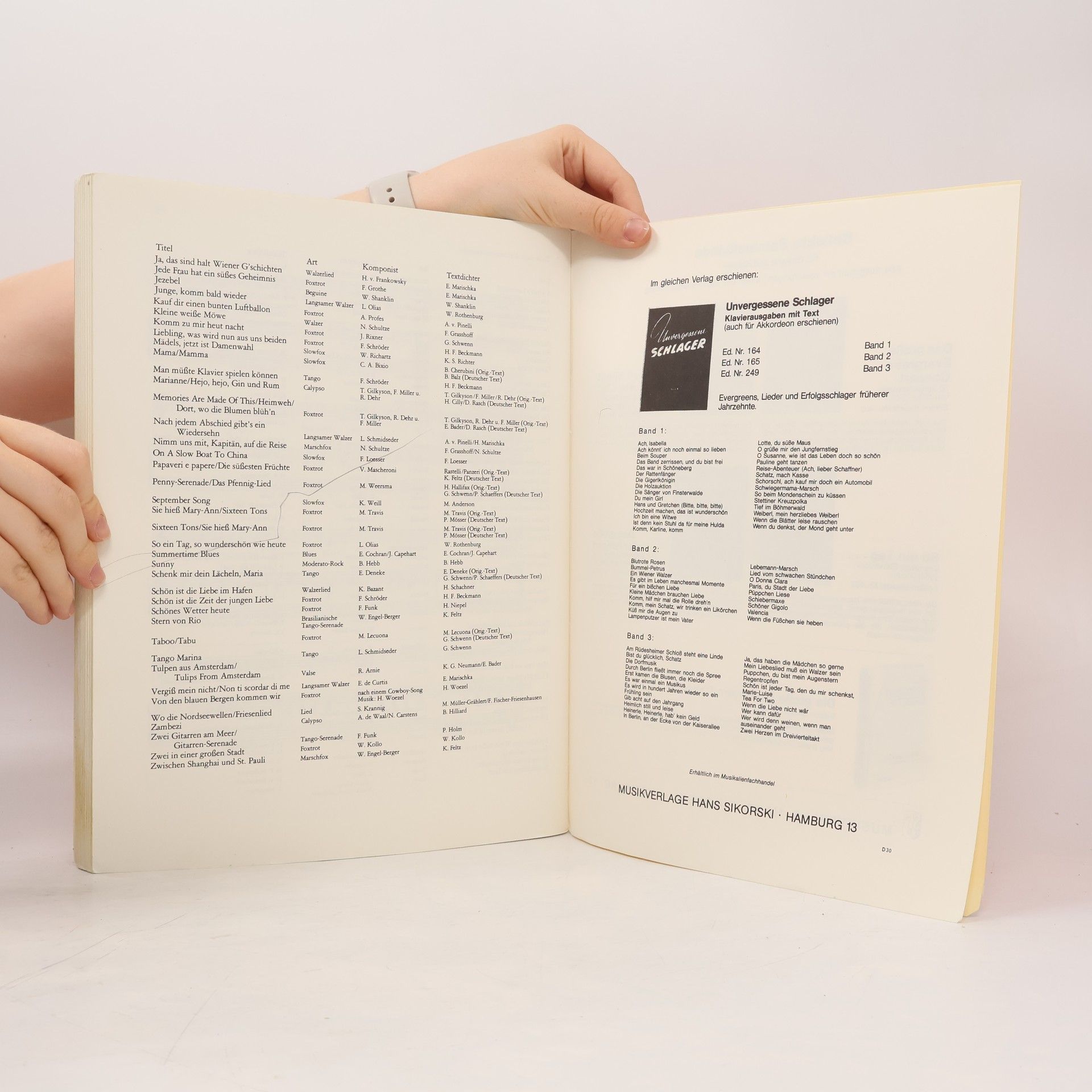 Autores varios Das grosse Evergreen Concert