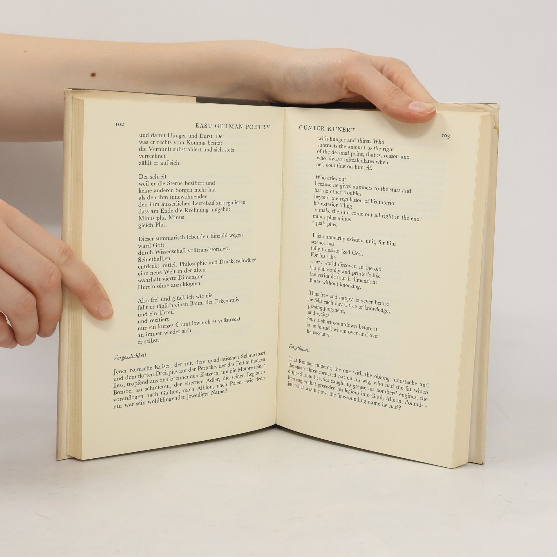 Michael Hamburger East German Poetry