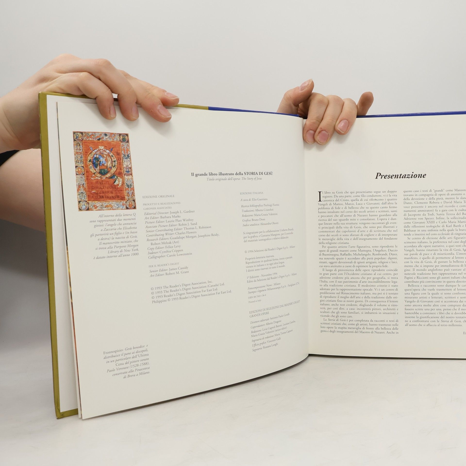 Il grande libro illustrato della storia di Gesù