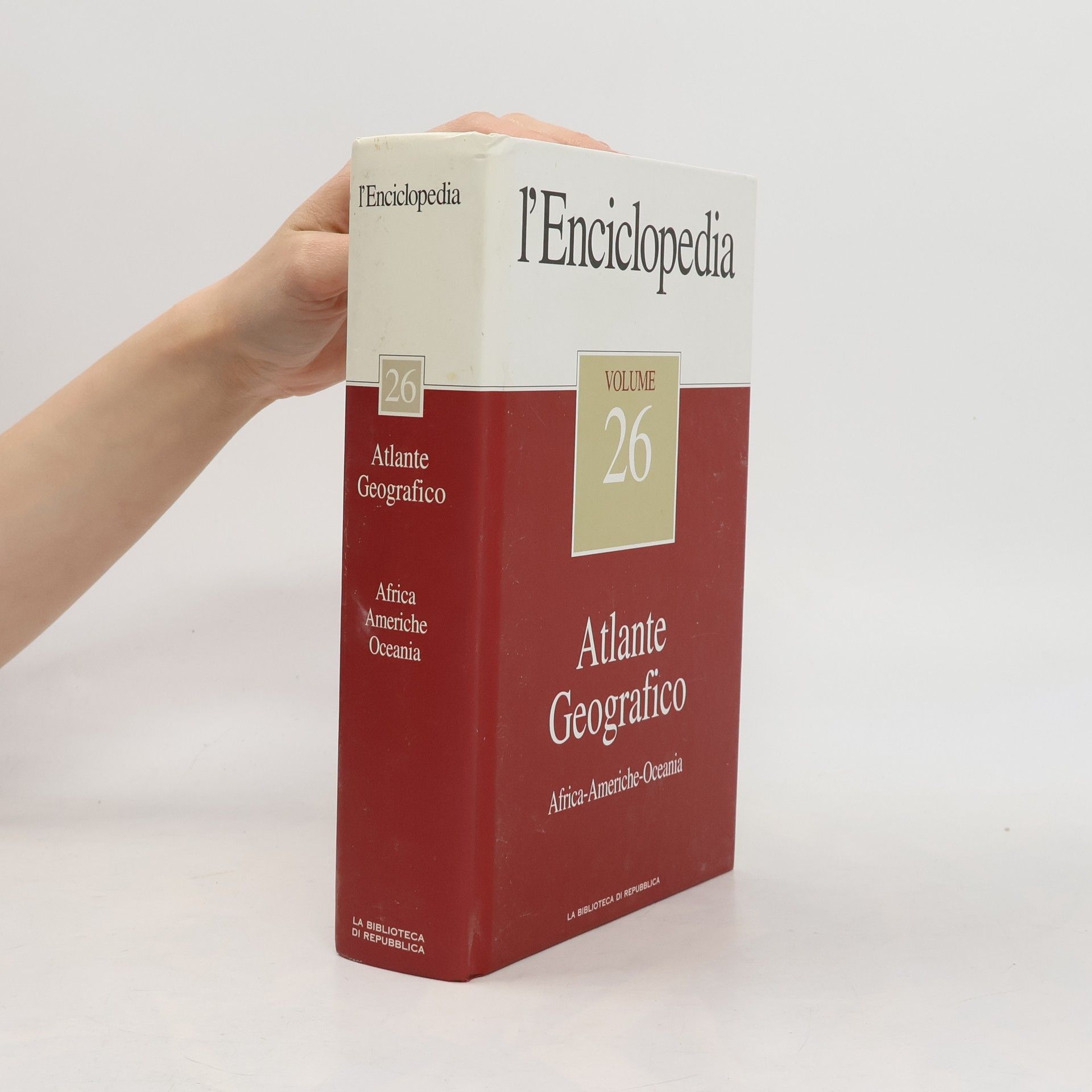 Collectif d'auteurs L´Enciclopedia 26. Atlante Geografico