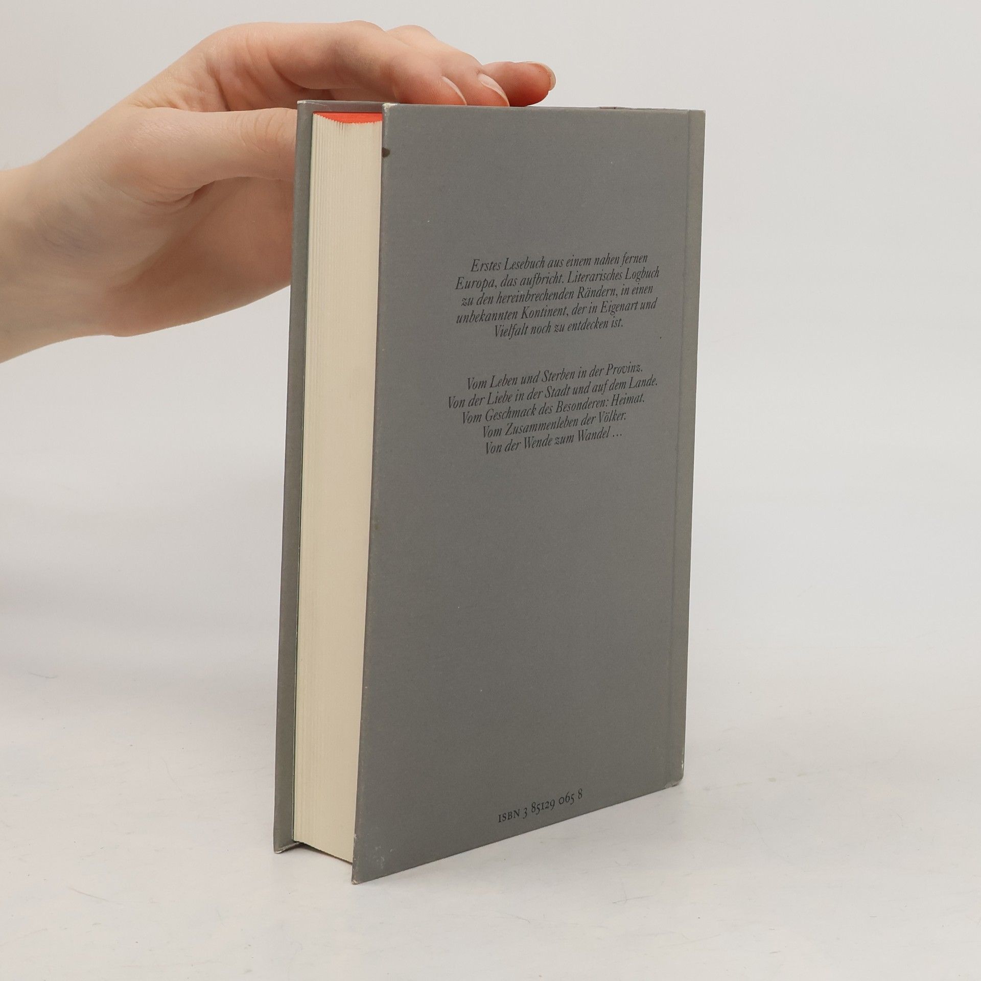Karl-Markus Gauß Das Buch der Ränder
