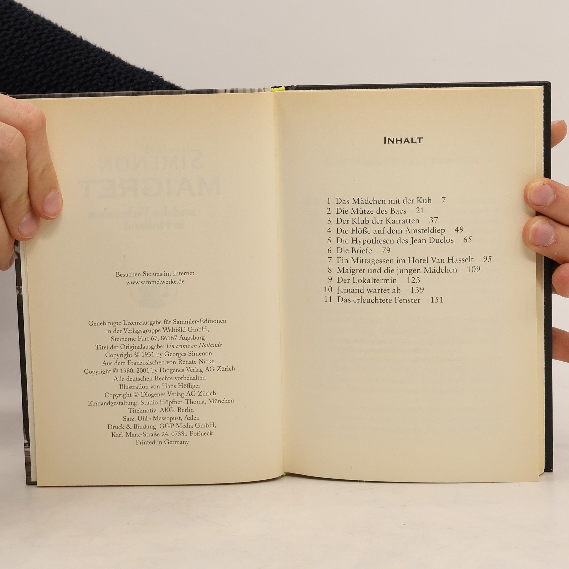 Georges Simenon Maigret und das Verbrechen in Holland