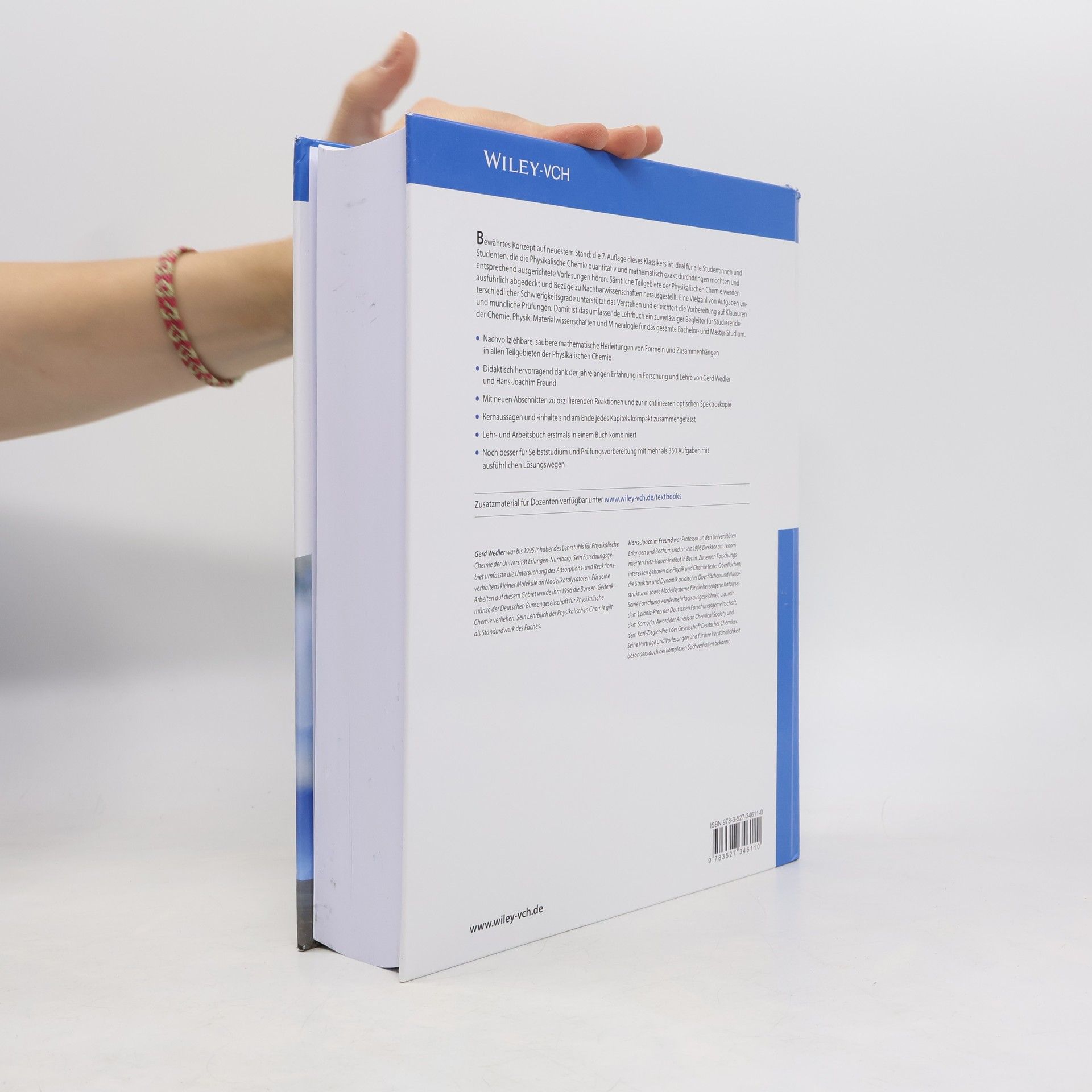 Gerd Wedler Lehr- und Arbeitsbuch Physikalische Chemie