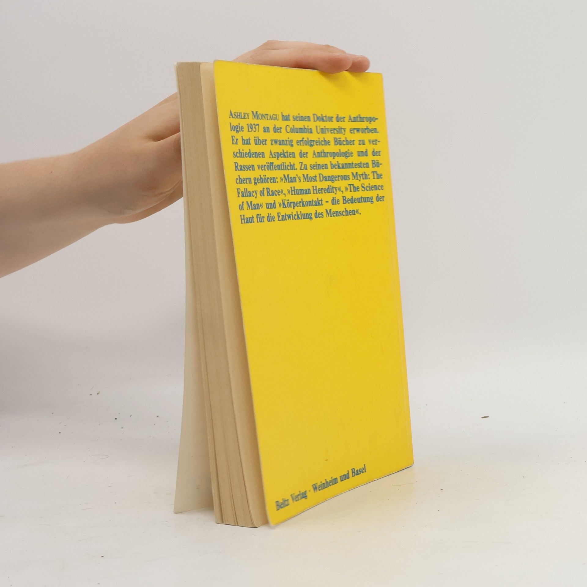 Ashley Montagu Mensch und Aggression