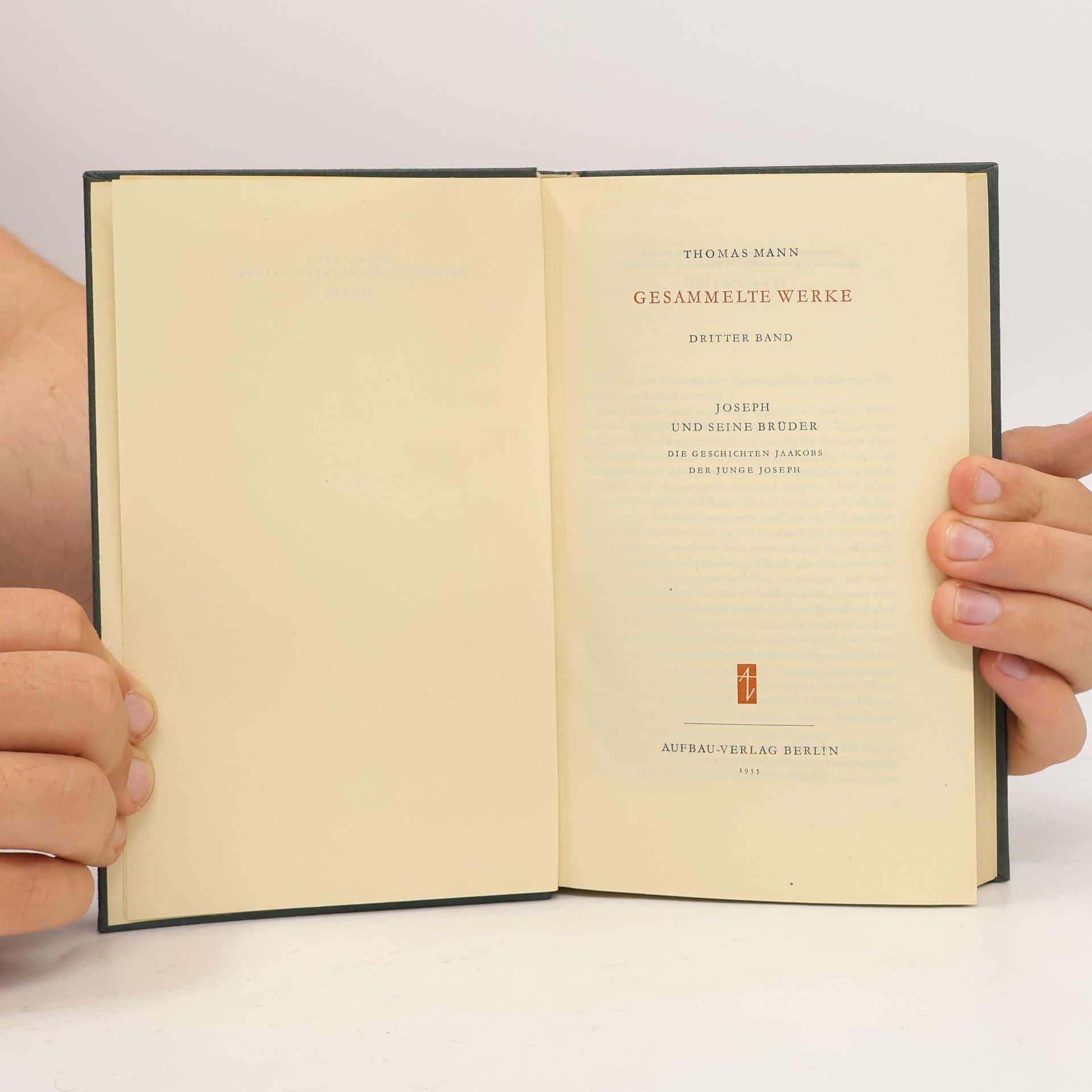 Thomas Mann Gesammelte Werke 4