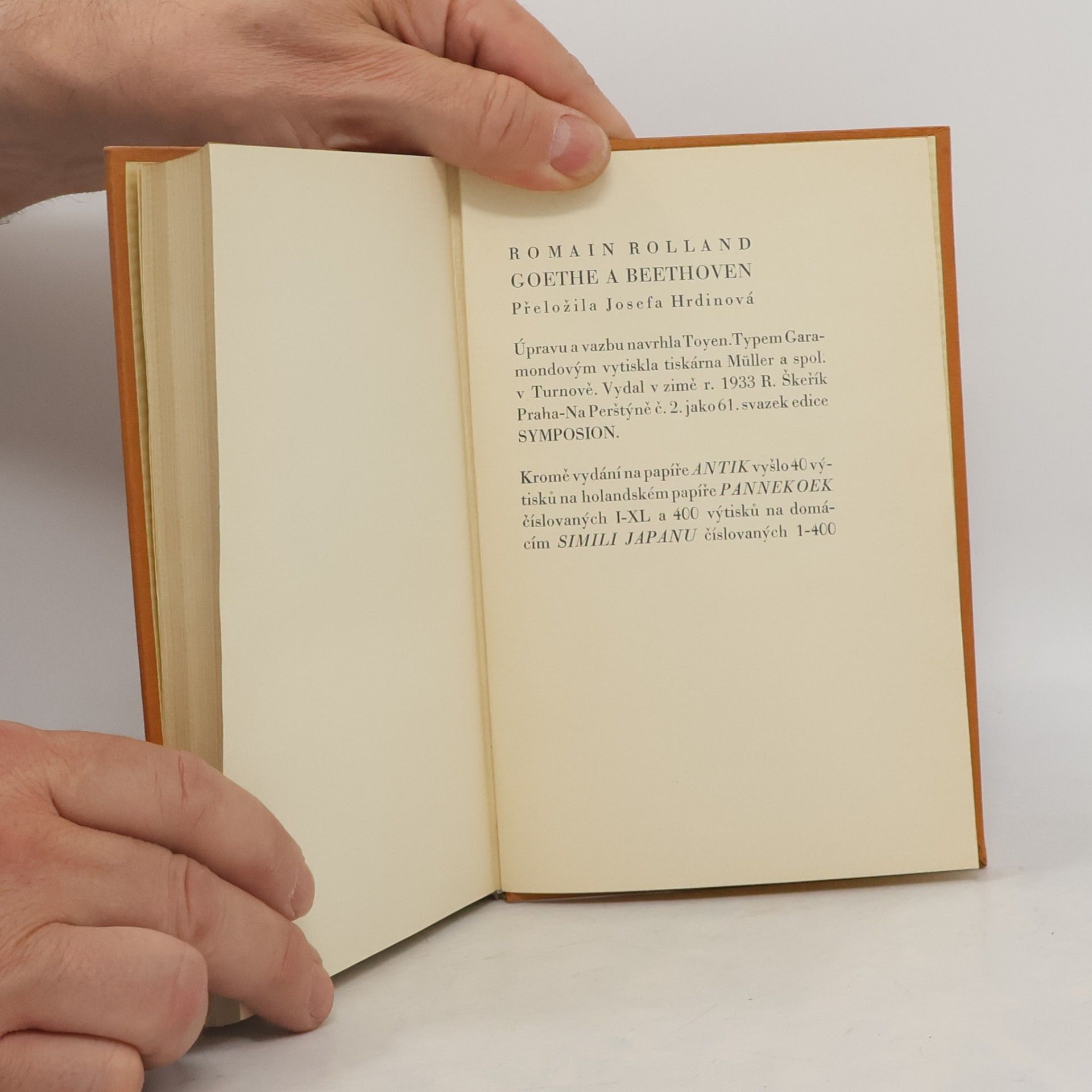 Romain Rolland Goethe a Beethoven