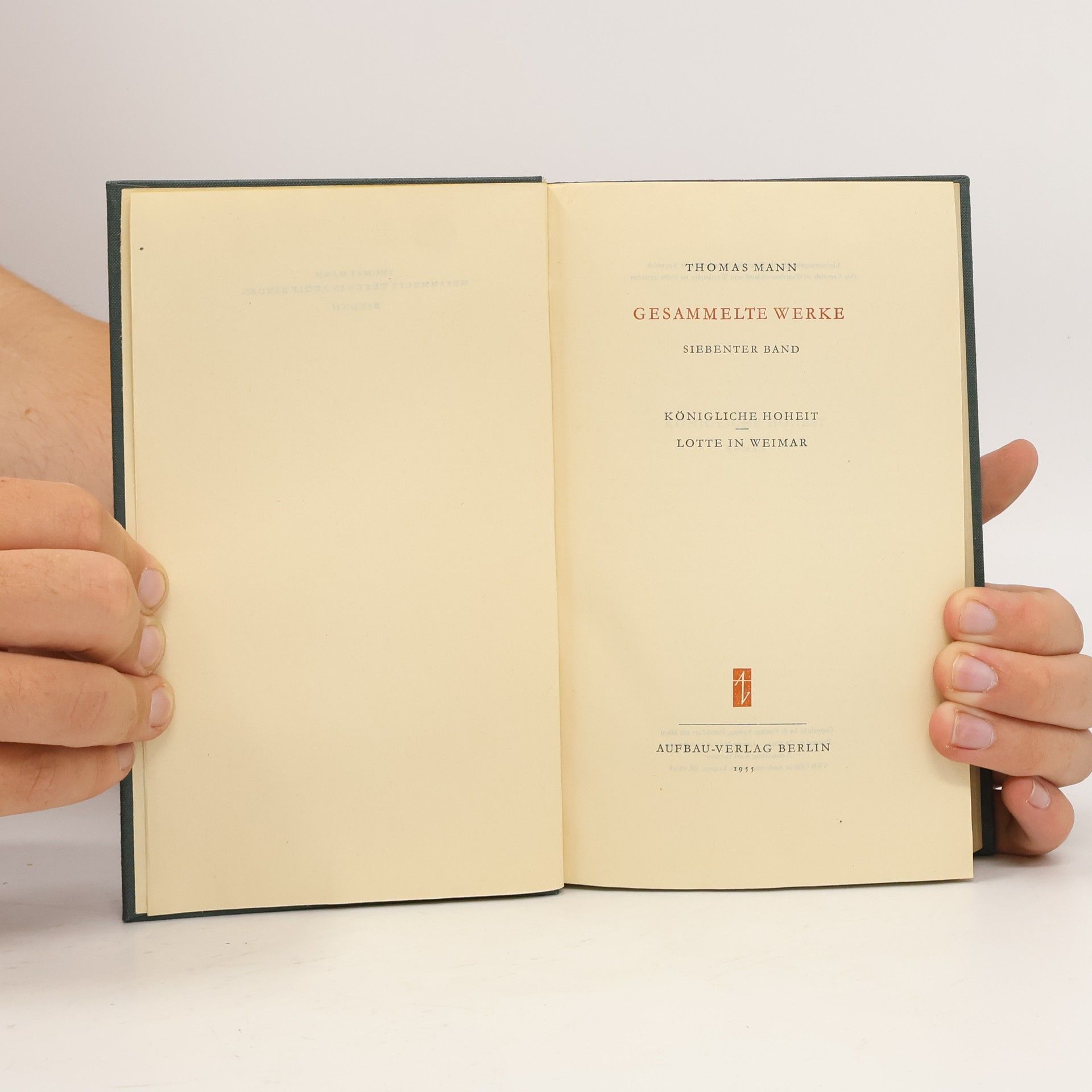 Thomas Mann Gesammelte Werke 7