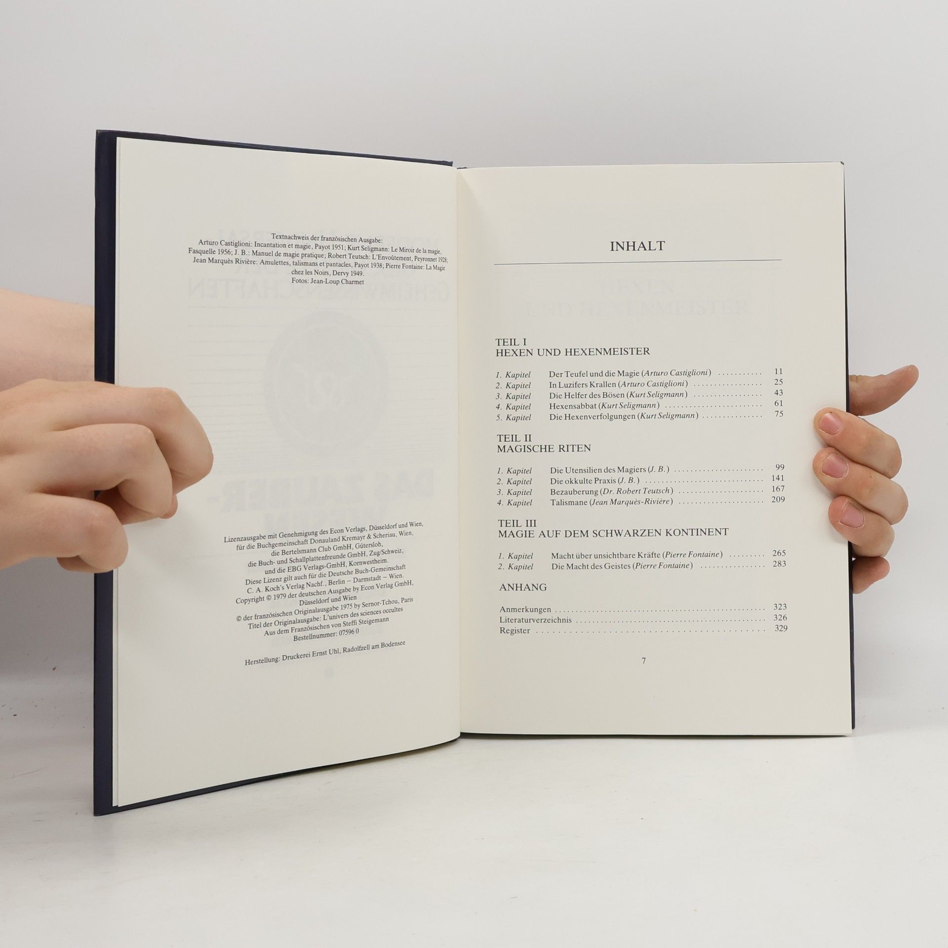 Various authors Moderne universal- geschichte der geheimwissenschaften: Das Zauberwesen