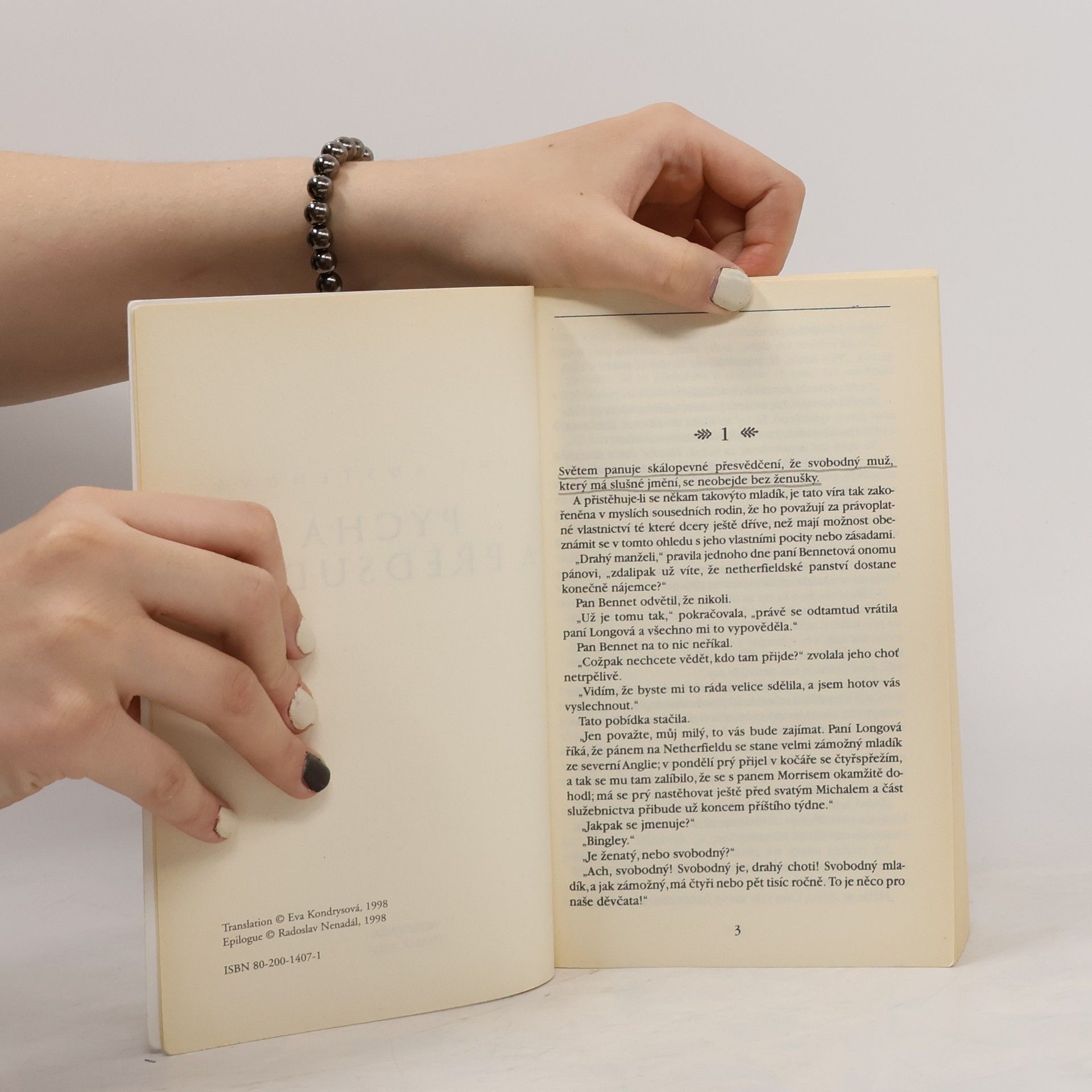 Jane Austen Pýcha a předsudek