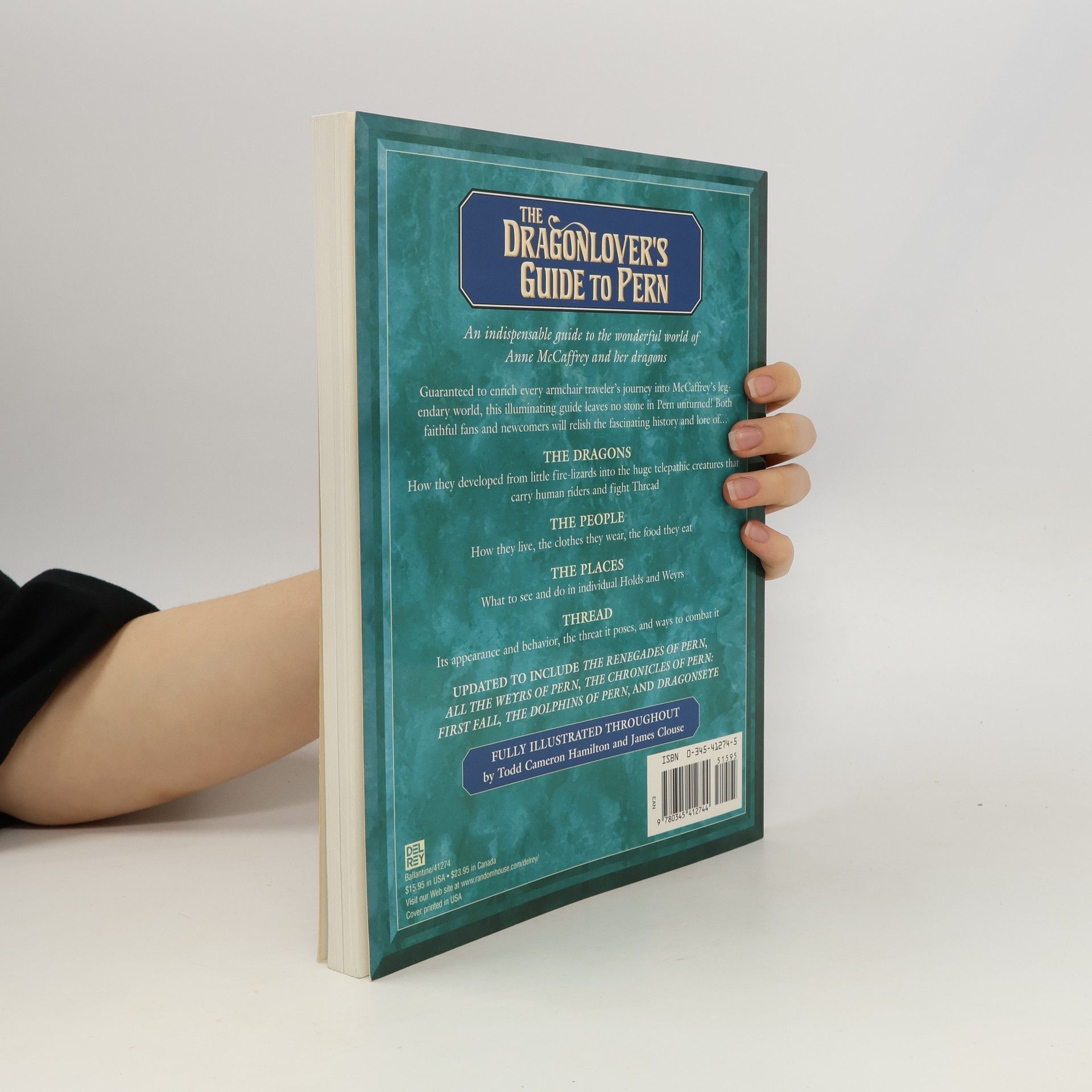 Jody Lynn Nye The Dragonlover's Guide to Pern, Second Edition, Updated With All-New Material