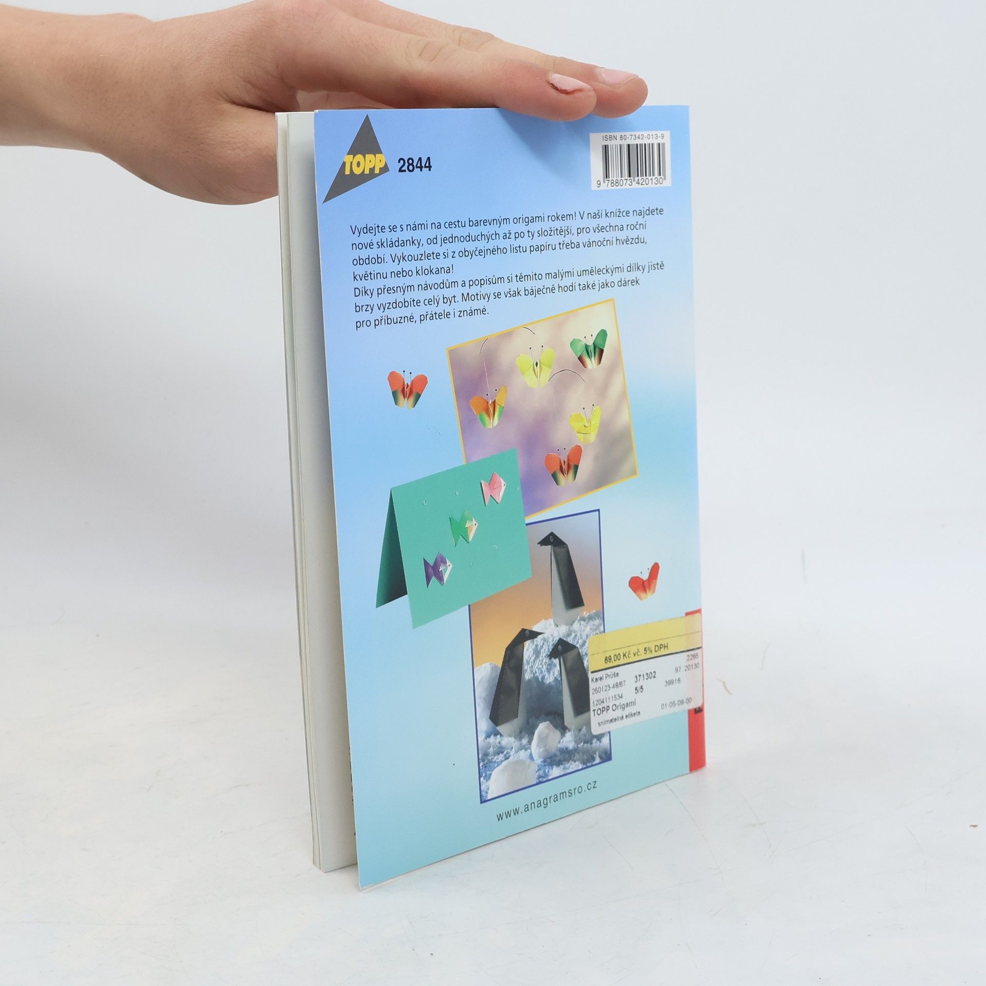 Yumi Kajiwara Gottscheber Origami. Skvělé skládanky z papíru
