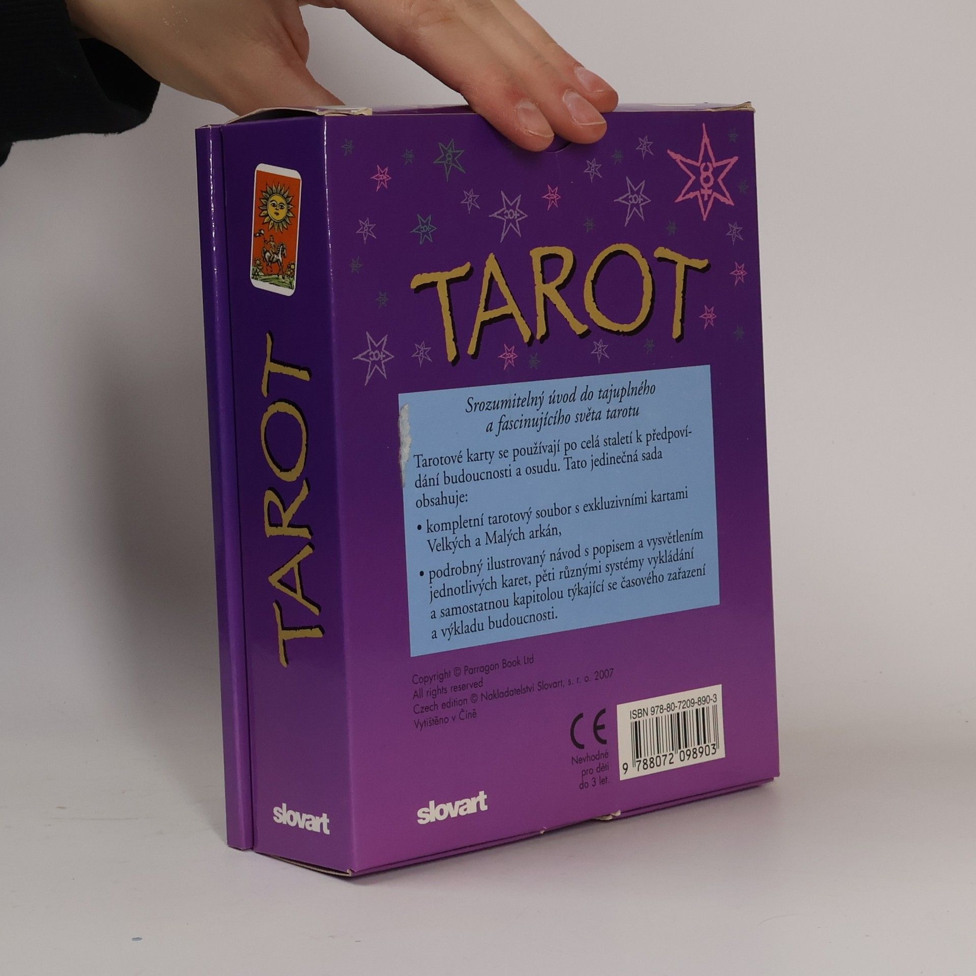 Jonathan Dee Tarot. Knížečka a 78 karet