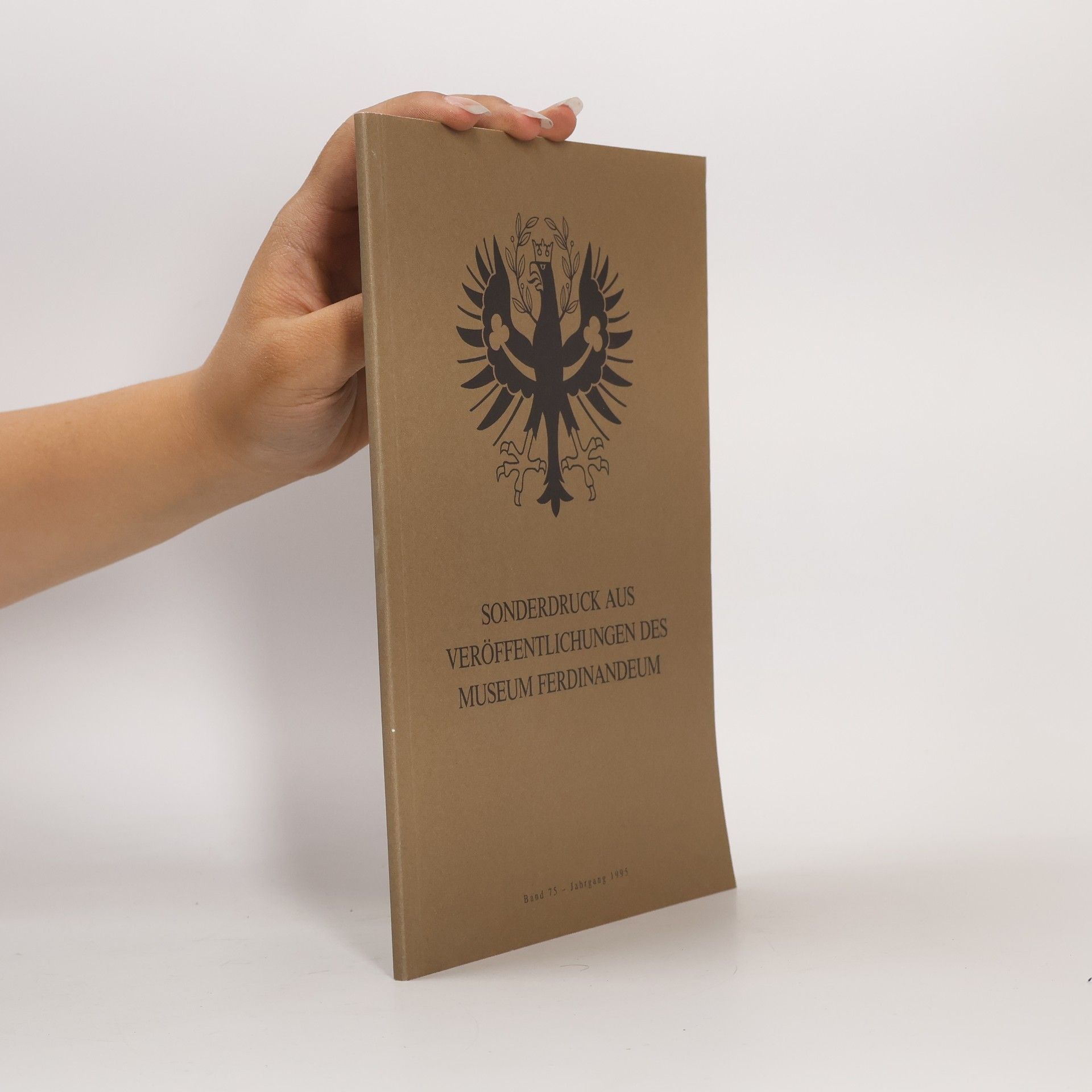 Autorenkollektiv Sonderdruck aus Veröffentlichungen des Museum Ferdinandeum