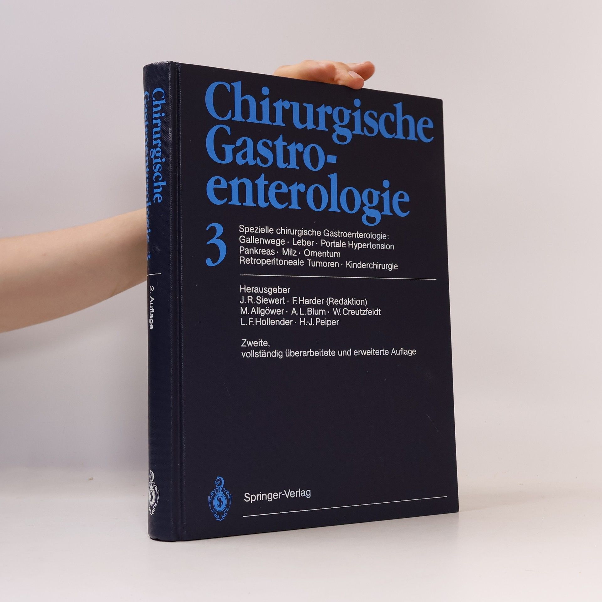 Jörg R. Siewert Chirurgische Gastroenterologie 3