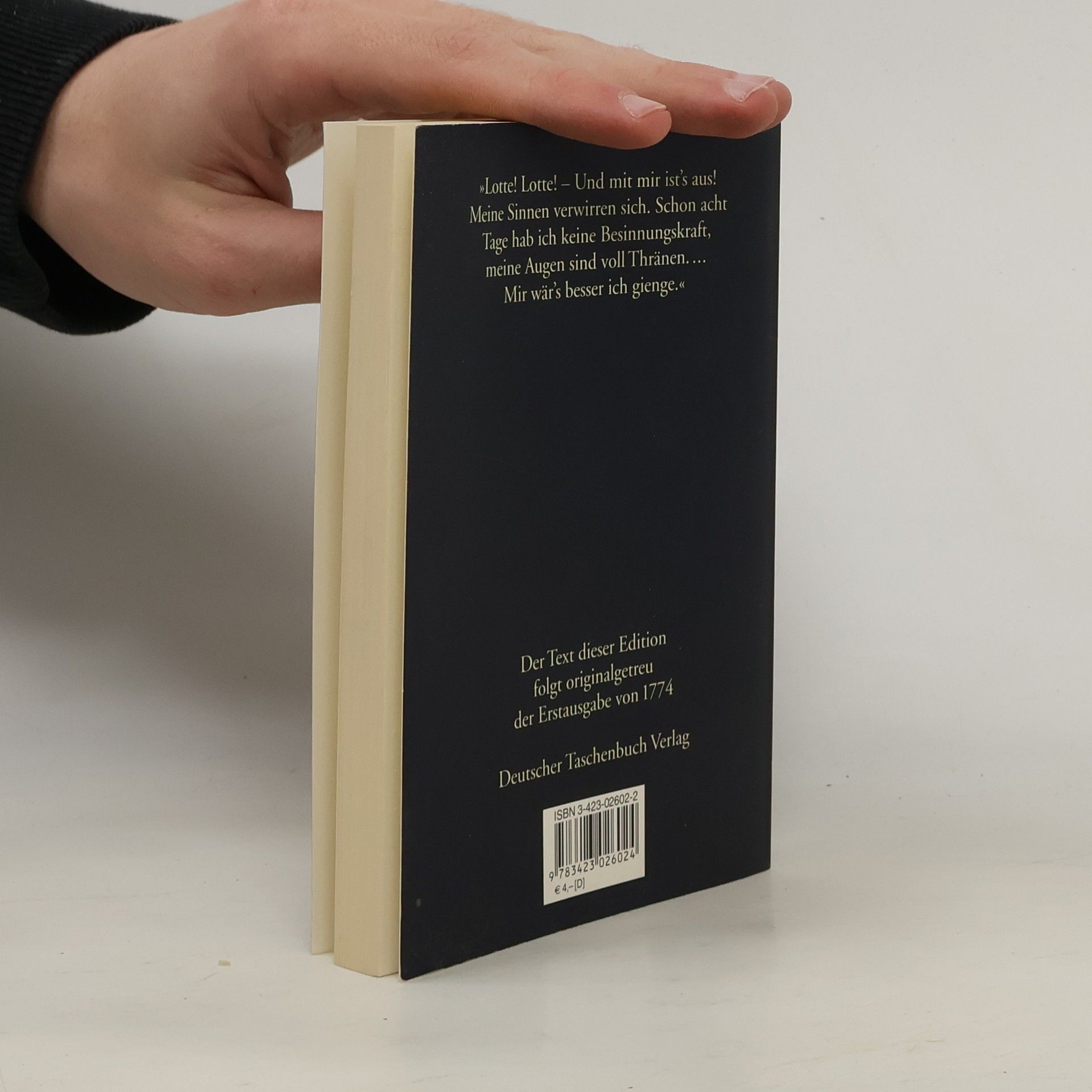 Johann Wolfgang von Goethe Die Leiden des jungen Werthers