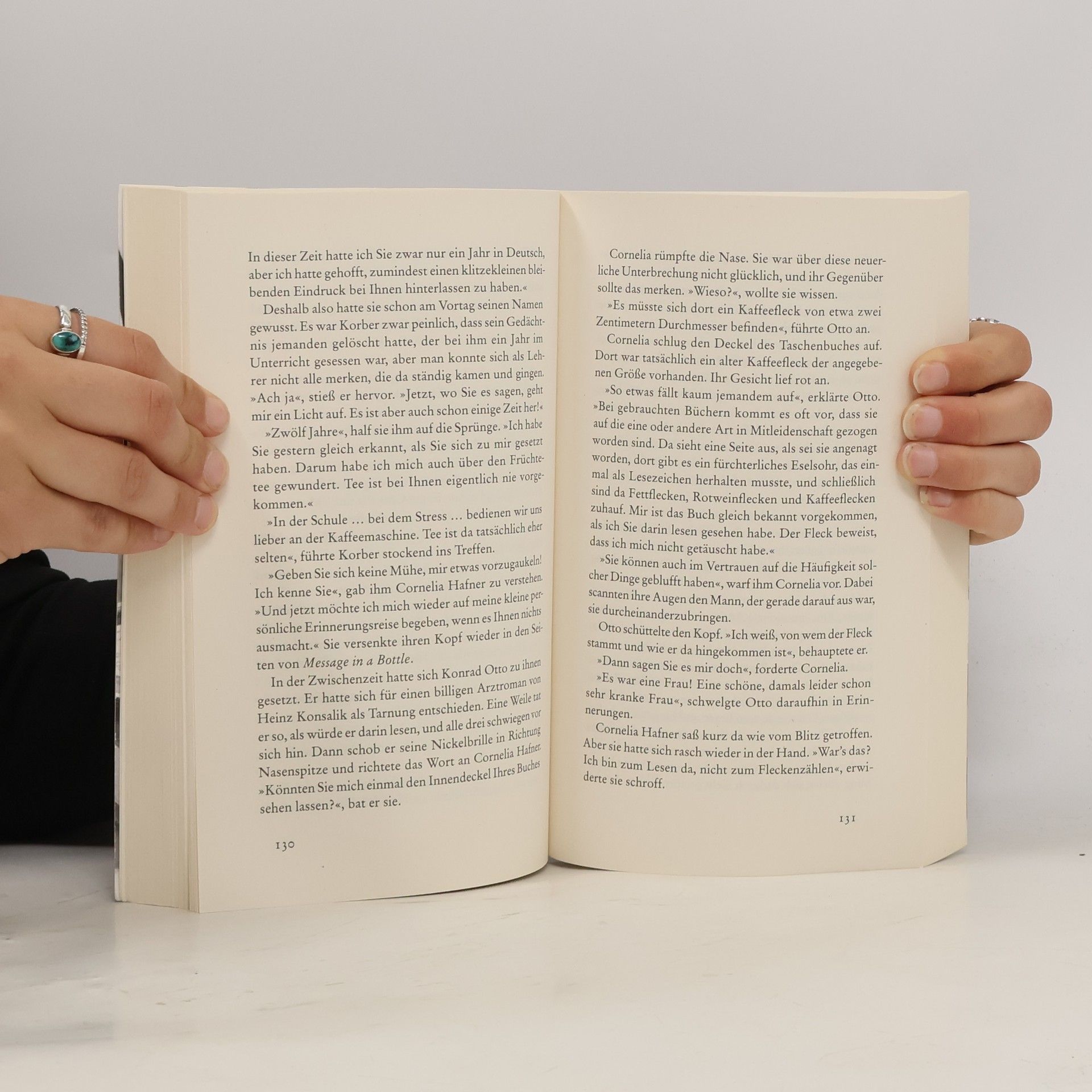 Hermann Bauer Melange mit Buch