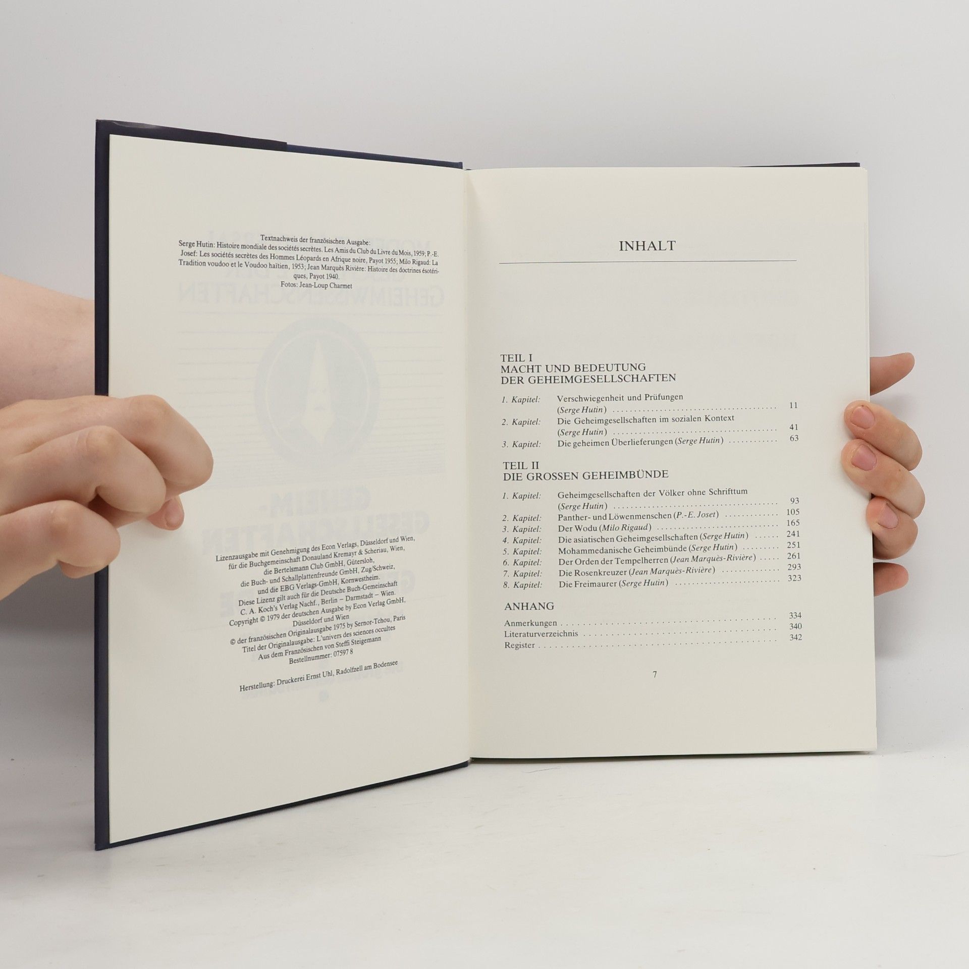 Autorenkollektiv Geheimgesellschaften und Geheimbünde