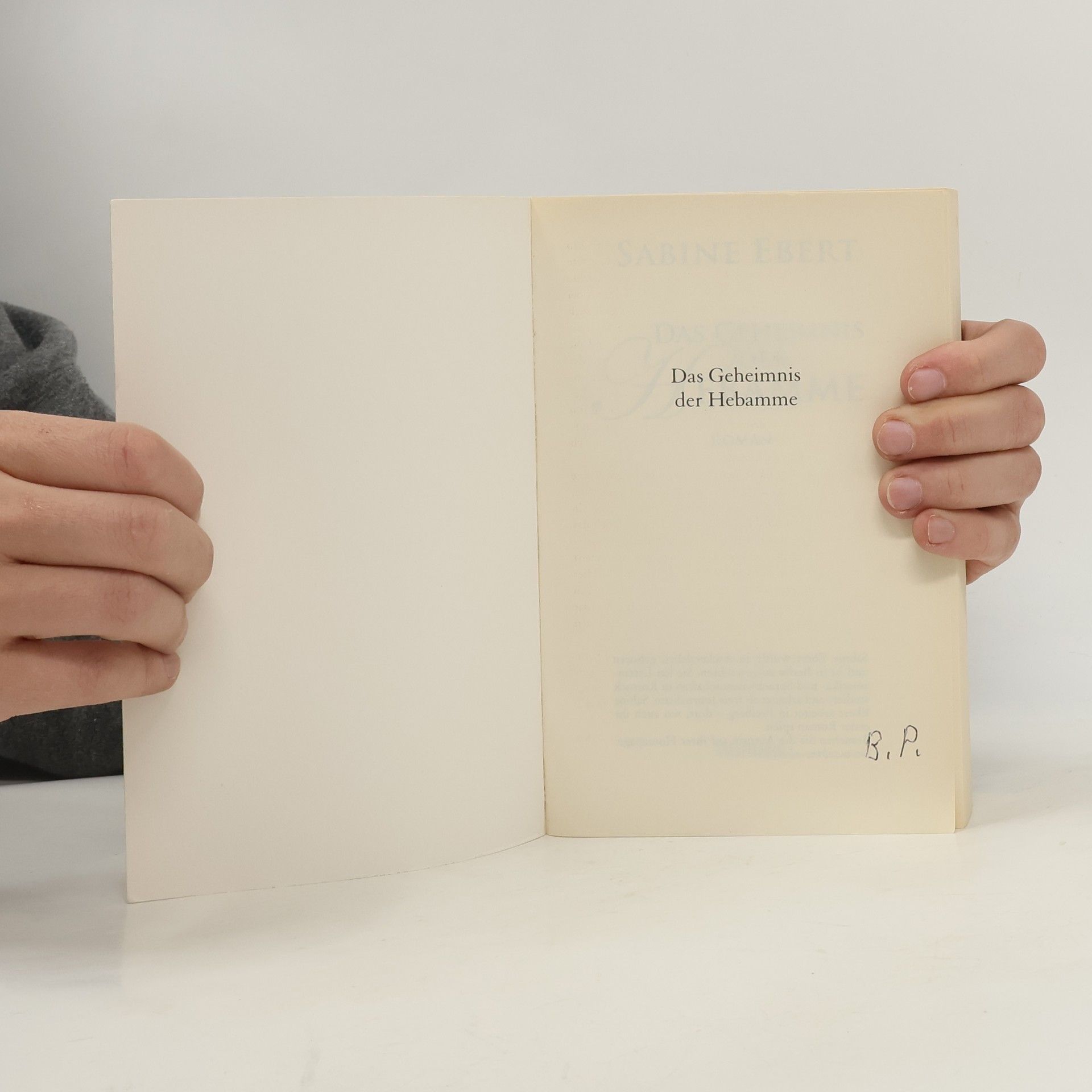 Sabine Ebert Das Geheimnis der Hebamme