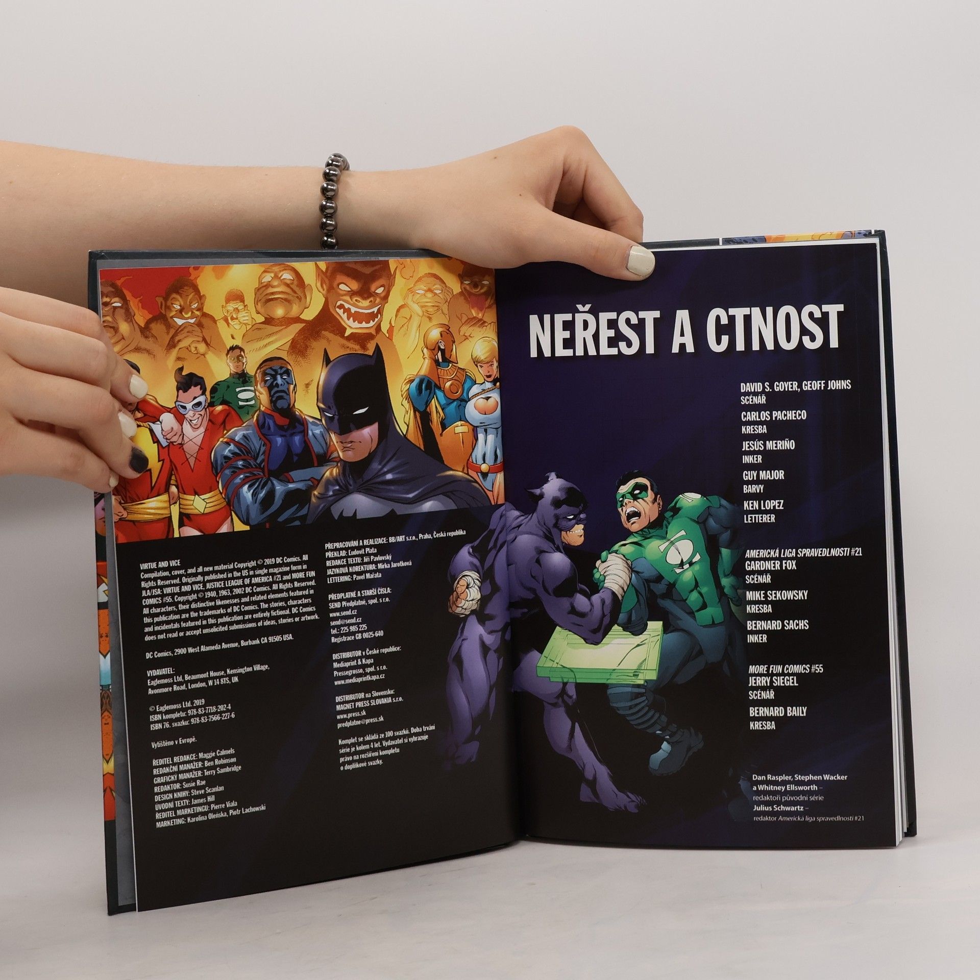 Autorenkollektiv JLA/JSA. Neřest a ctnost