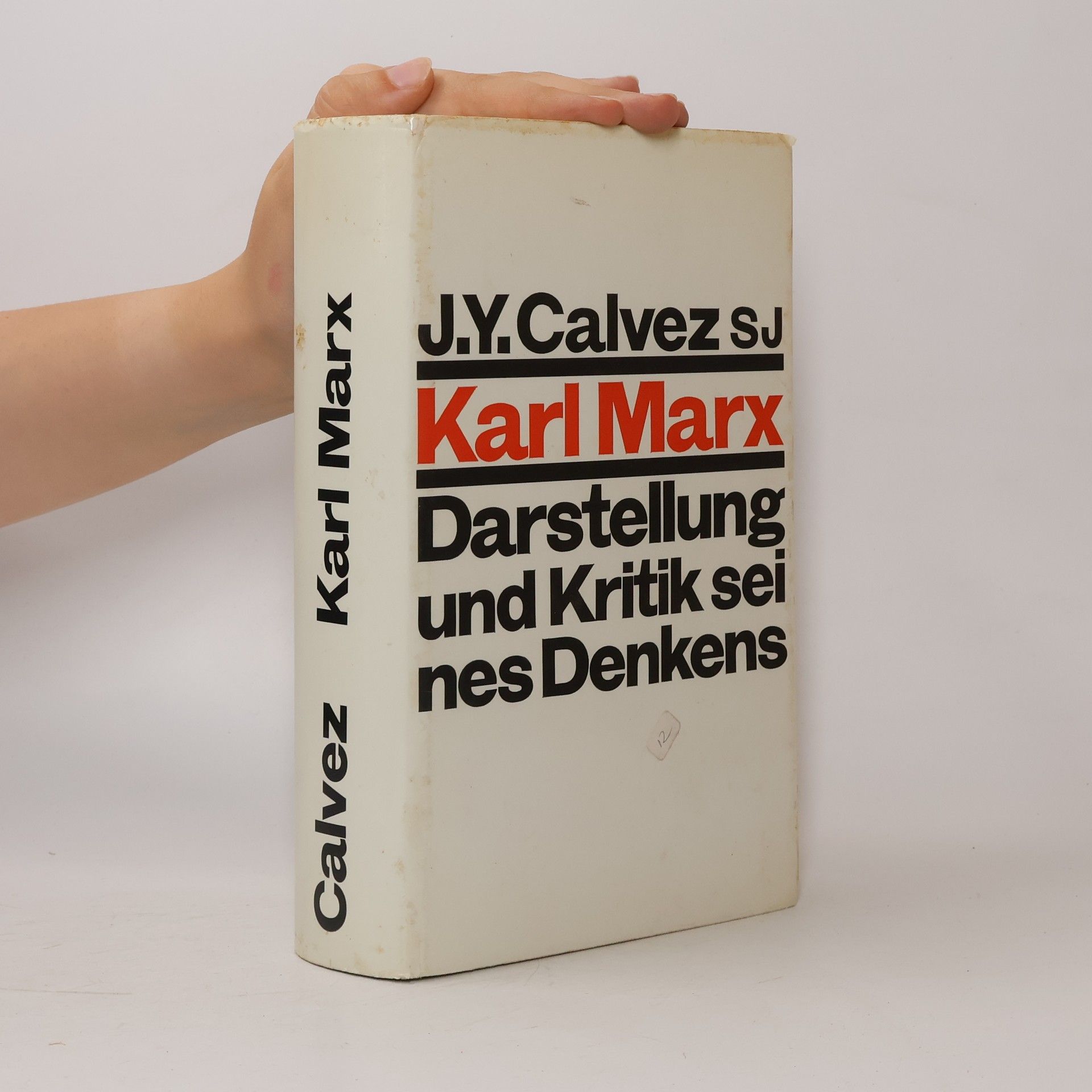 Jean-Yves Calvez Karl Marx