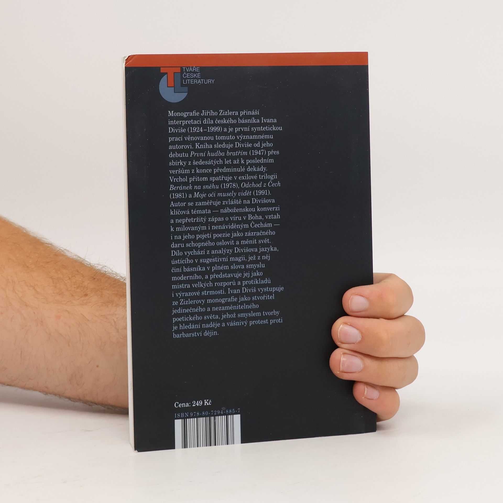 Jiří Zizler Ivan Diviš. Výstup na horu poezie