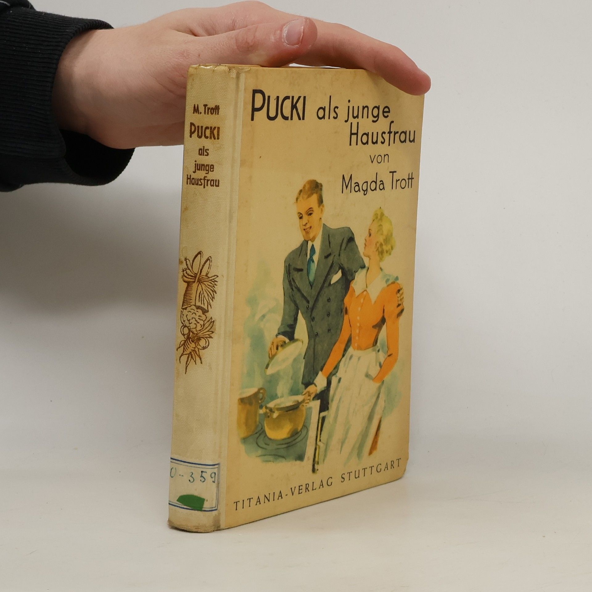 Magda Trott Pucki als junge Hausfrau