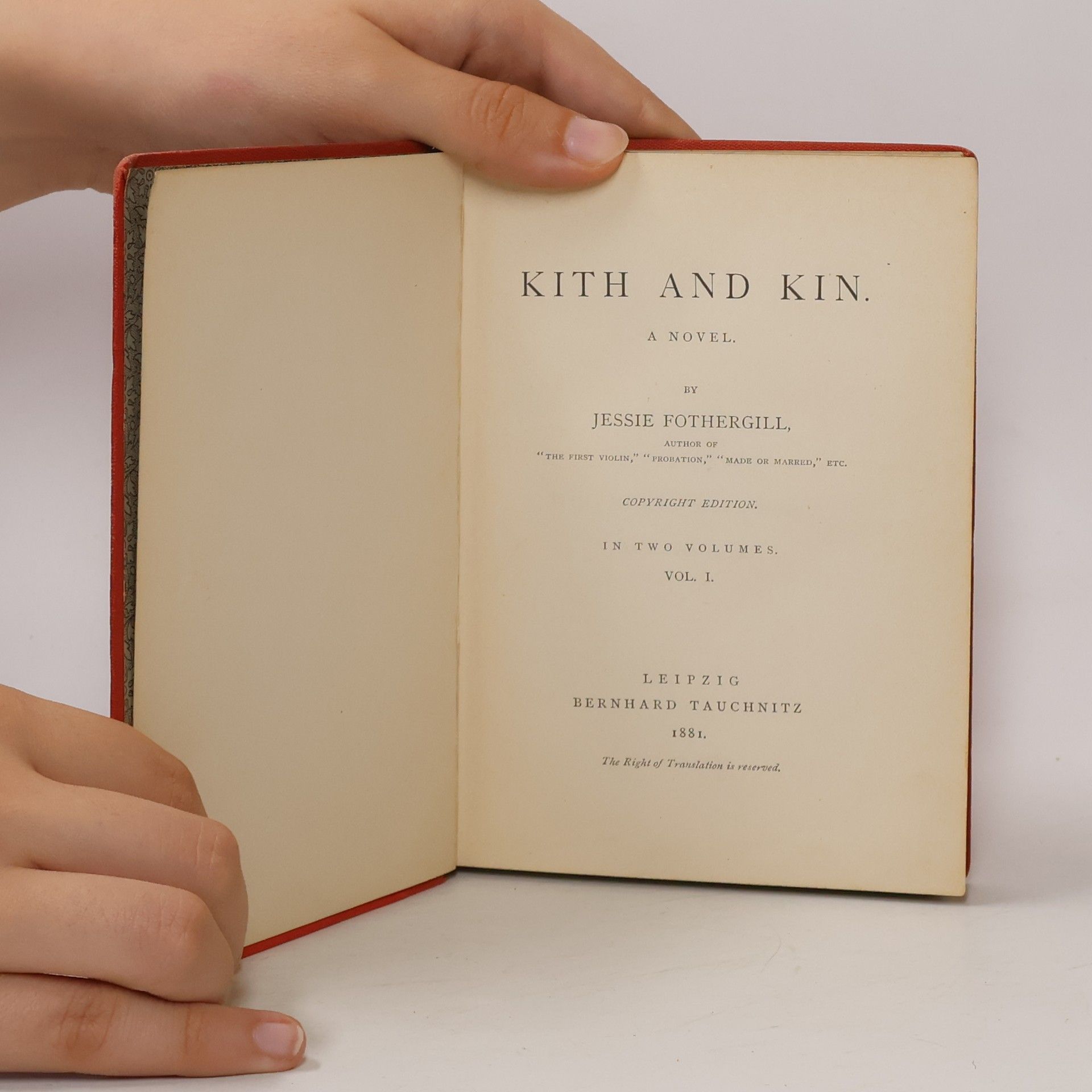 Fothergill  Jessie Kith and Kin I.