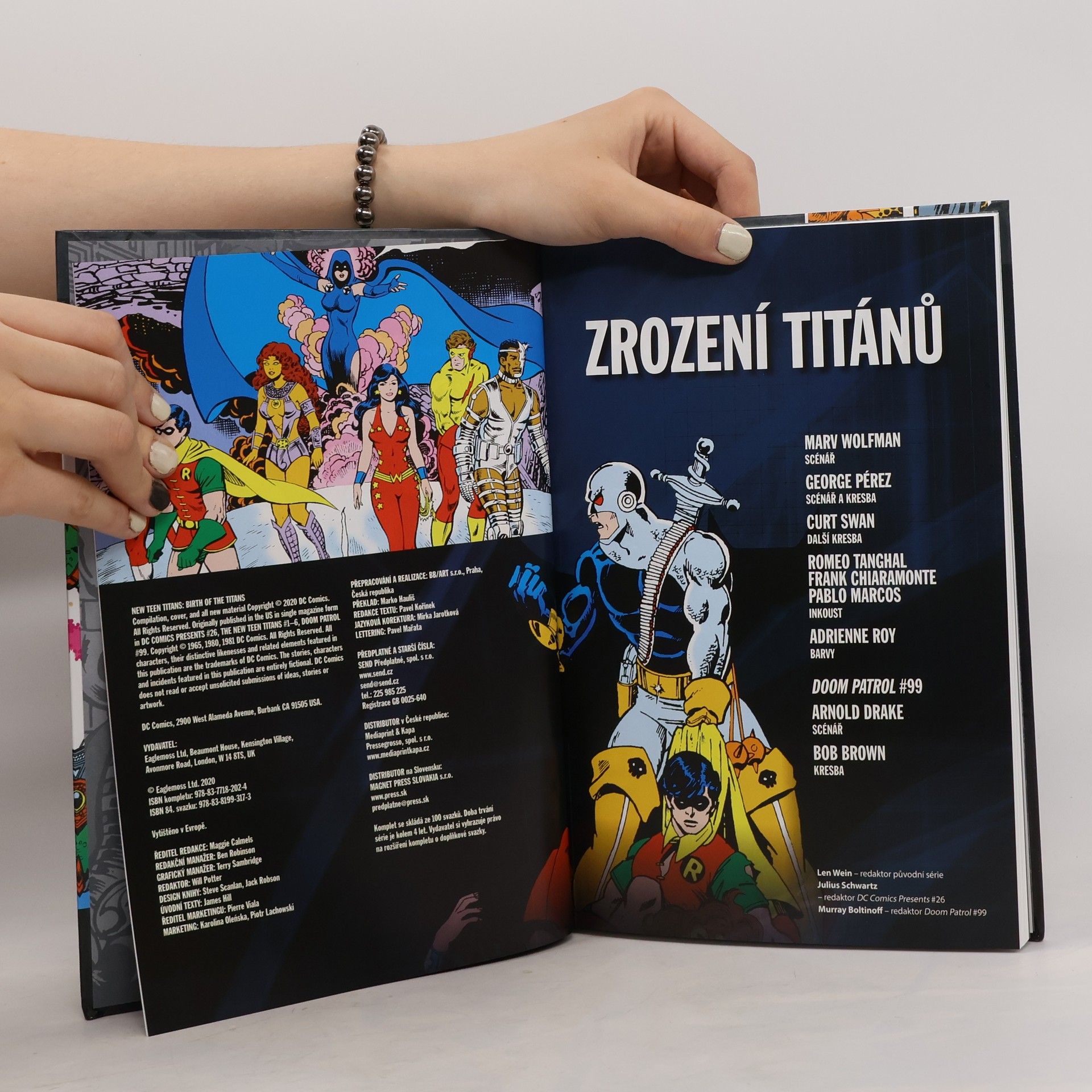 Kolektiv autorů Mladí titáni: zrození titánů
