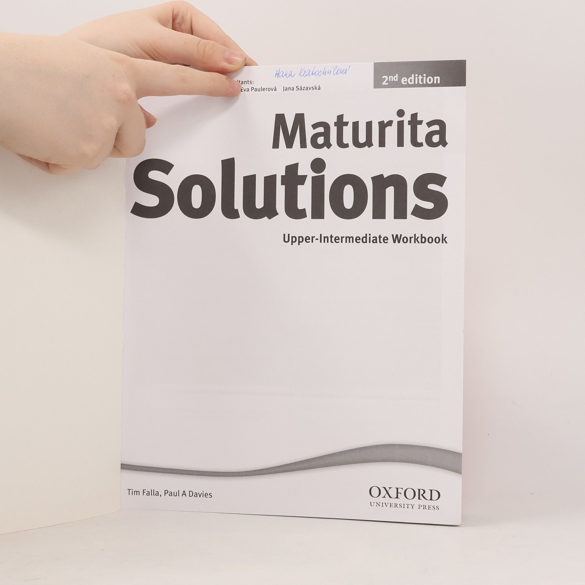 Kolektiv autorů Maturita solutions : upper-intermediate