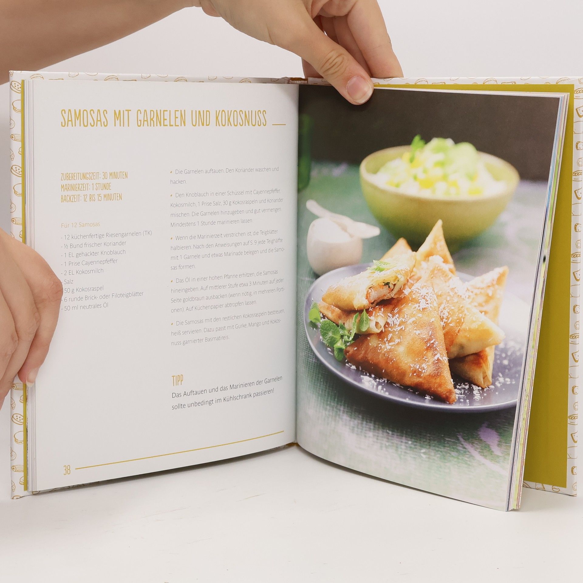 Brigitte Namour Gefüllte Snacks herzhaft süß